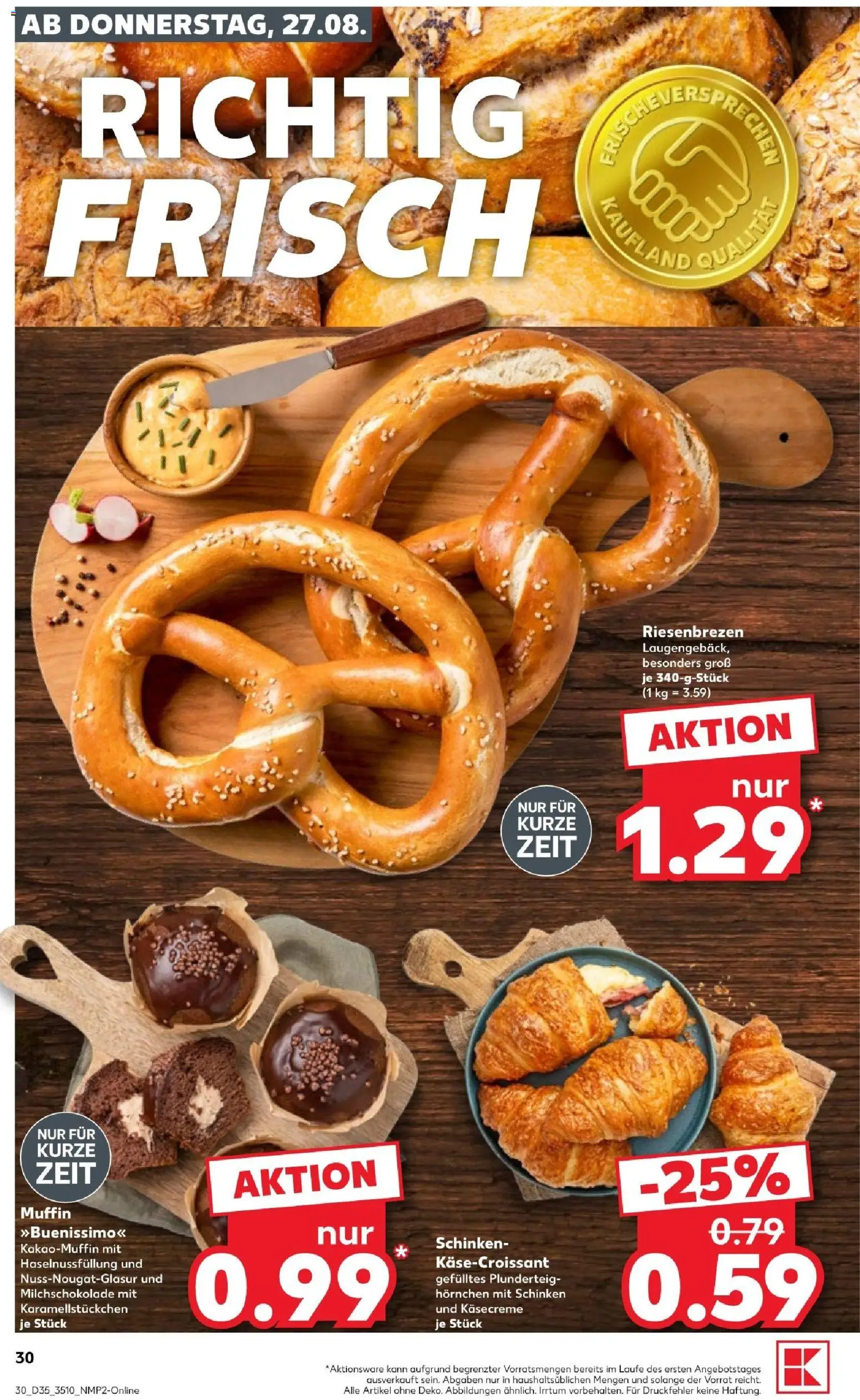 Kaufland Prospekt Leipzig – gültig ab 27.08.2026 | Seite: 30 | Produkte: Schinken