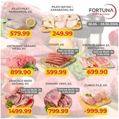 Fortuna Market katalog Nedeljna ponuda - pregled Fortuna Market kataloga - važi od 28.05.2026