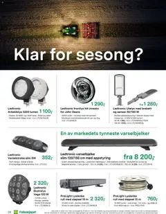 Forhåndsvisning av Felleskjøpet Deler&Tilbehør 2026 gyldig fra 22.04.2026 | Side: 26 | Produkter: Kontakt, Støpsel, Суміш дитяча, Lys