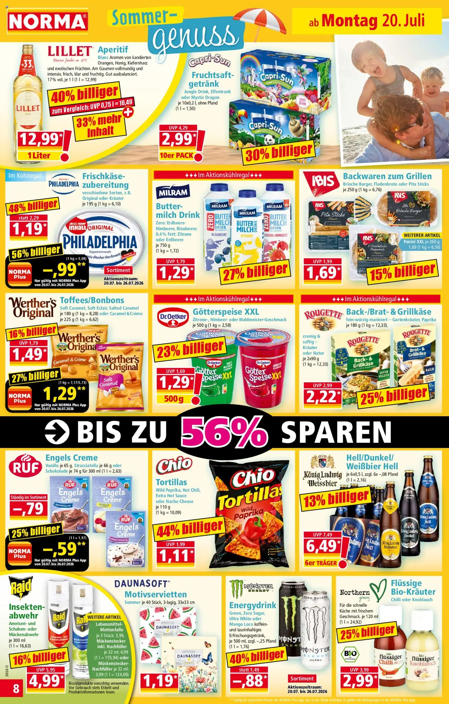 Norma Prospekt – gültig ab 20.07.2026 | Seite: 8