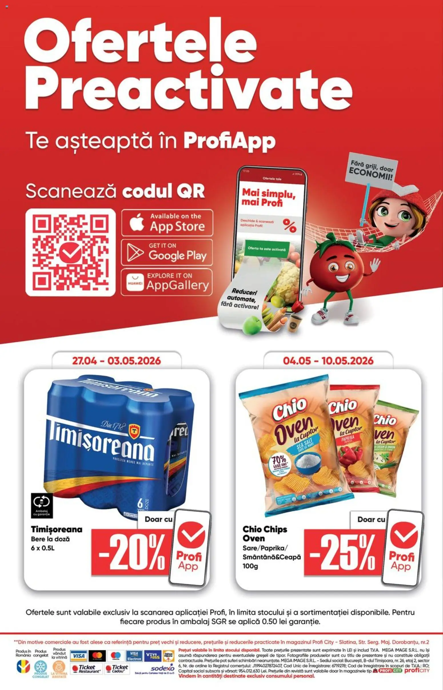 Noul catalog Profi – valabil de la 29.04.2026 | Pagină: 8 | Produse: Cuptor, Vitrină, Bere