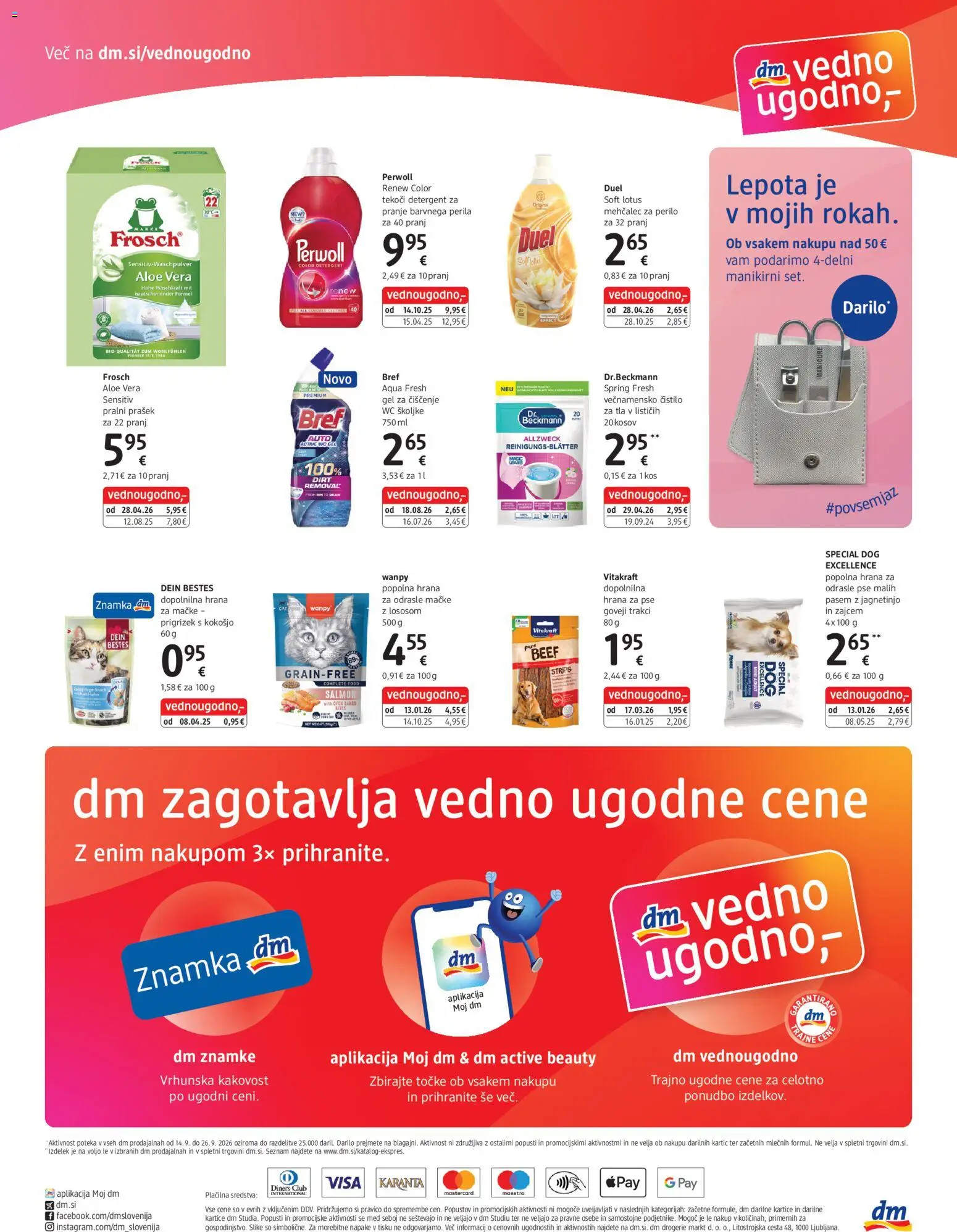 Novi DM Drogerie Markt katalog ponudbe – veljaven od 14.09.2026 | Stran: 4 | Izdelki: Med, Aloe Vera, Mehčalec, Kos