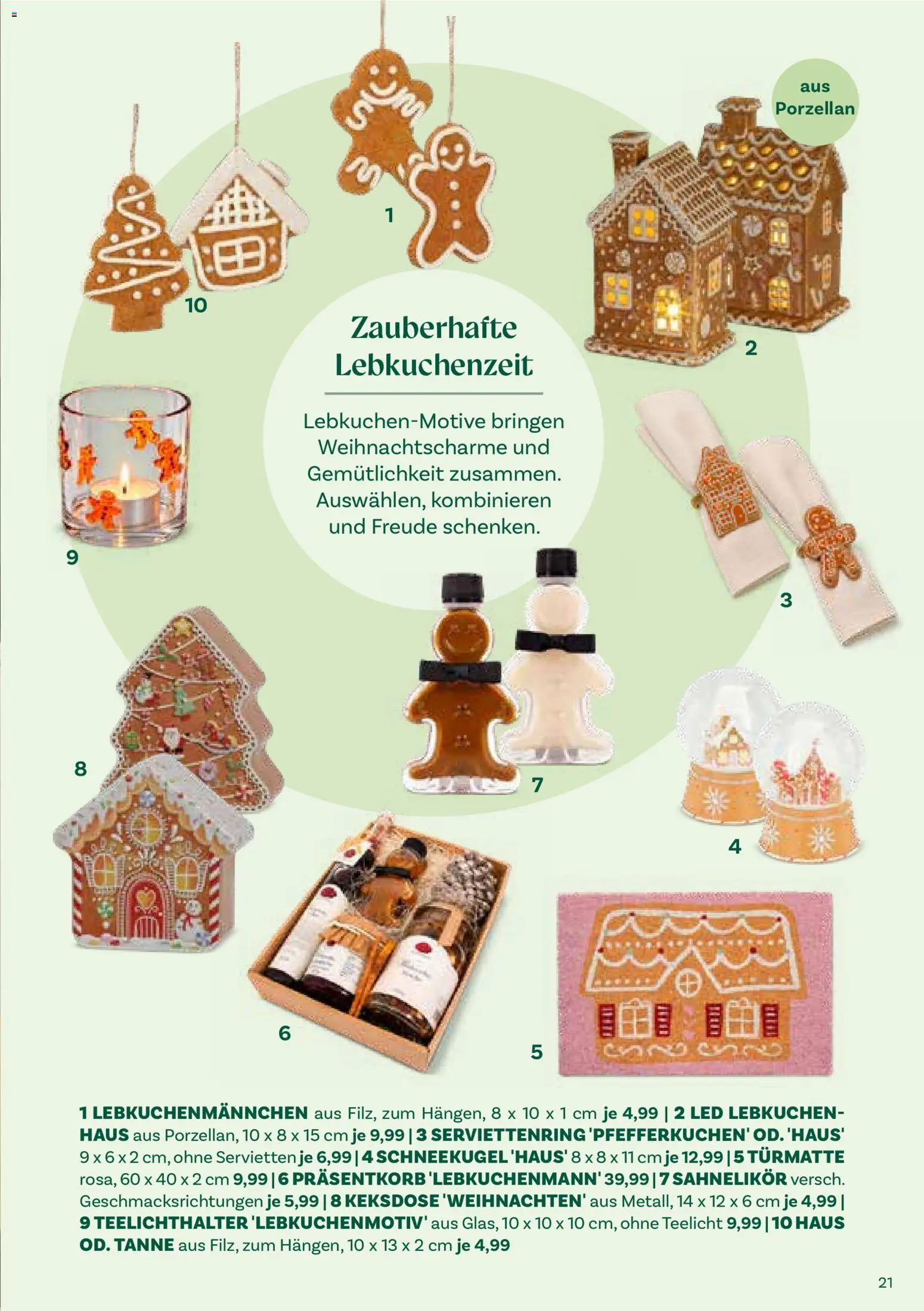 bellaflora Christmas gültig ab 06.10.2026 | Seite: 21 | Produkte: Lebkuchen
