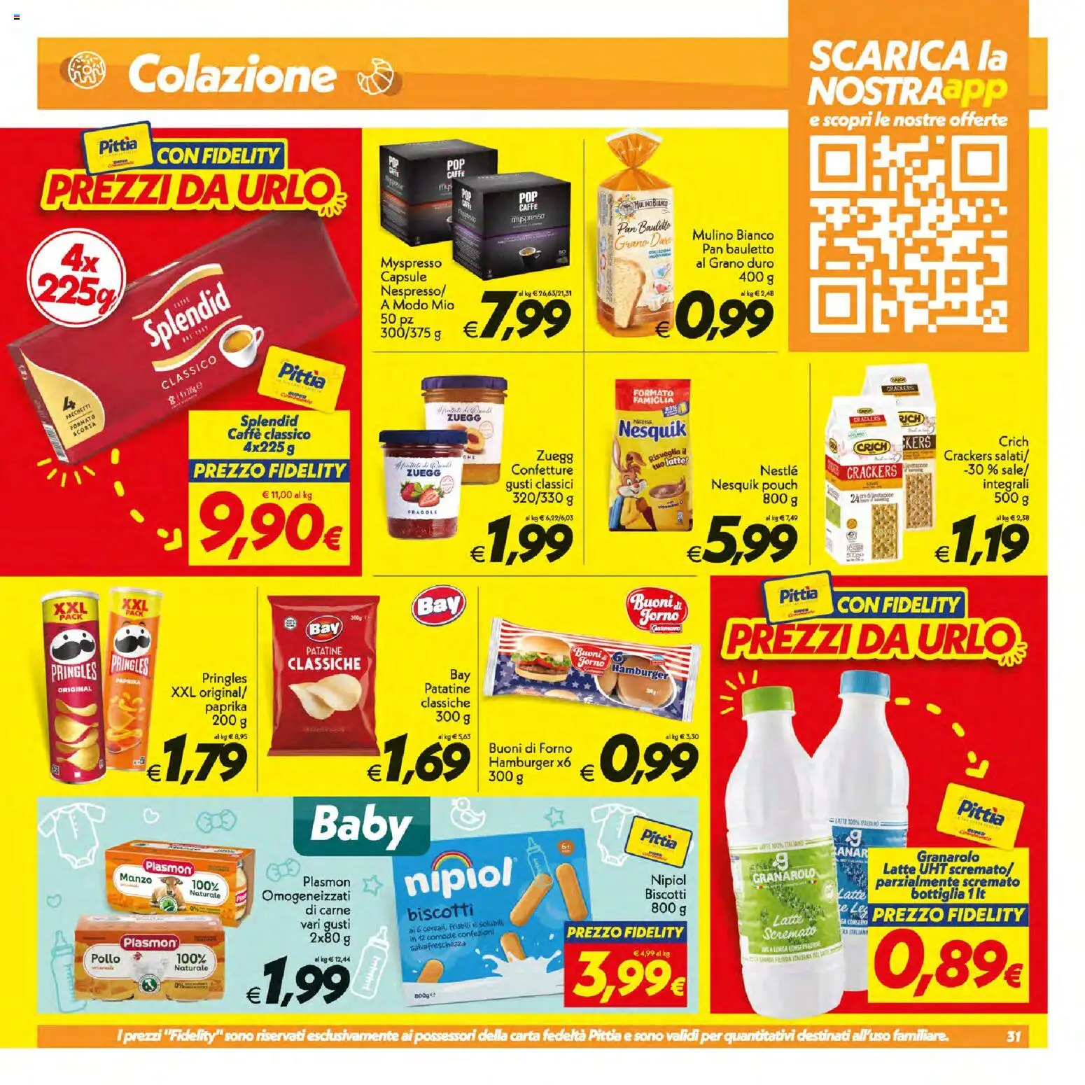 Volantino SuperConveniente del 09/07/2026 | Pagina: 31 | Prodotti: Caffè, Pollo, Fragole, Bottiglia