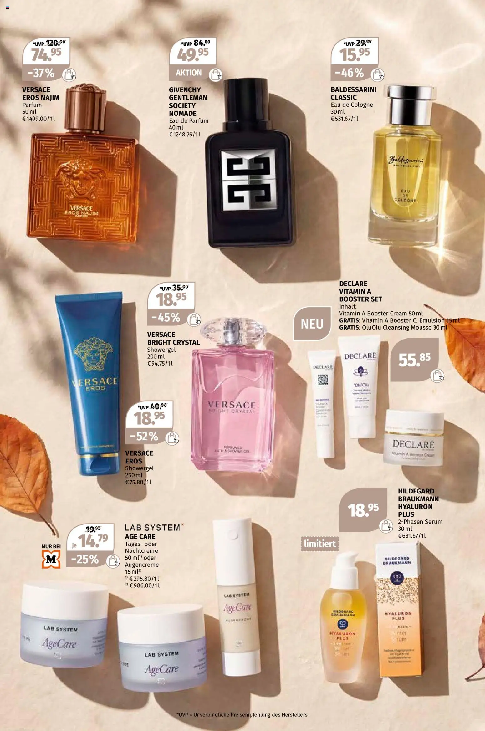 Müller Parfümerie-Highlights – gültig ab 28.09.2026 | Seite: 8 | Produkte: Parfüm, Eau de Parfum, Eau de Cologne, Serum