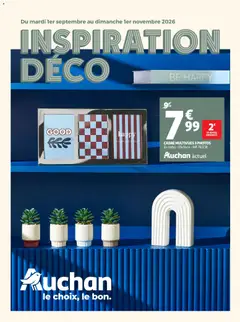 Auchan Inspiration déco - Voorbeeld van een folder van Auchan, geldig van 01/09/2026