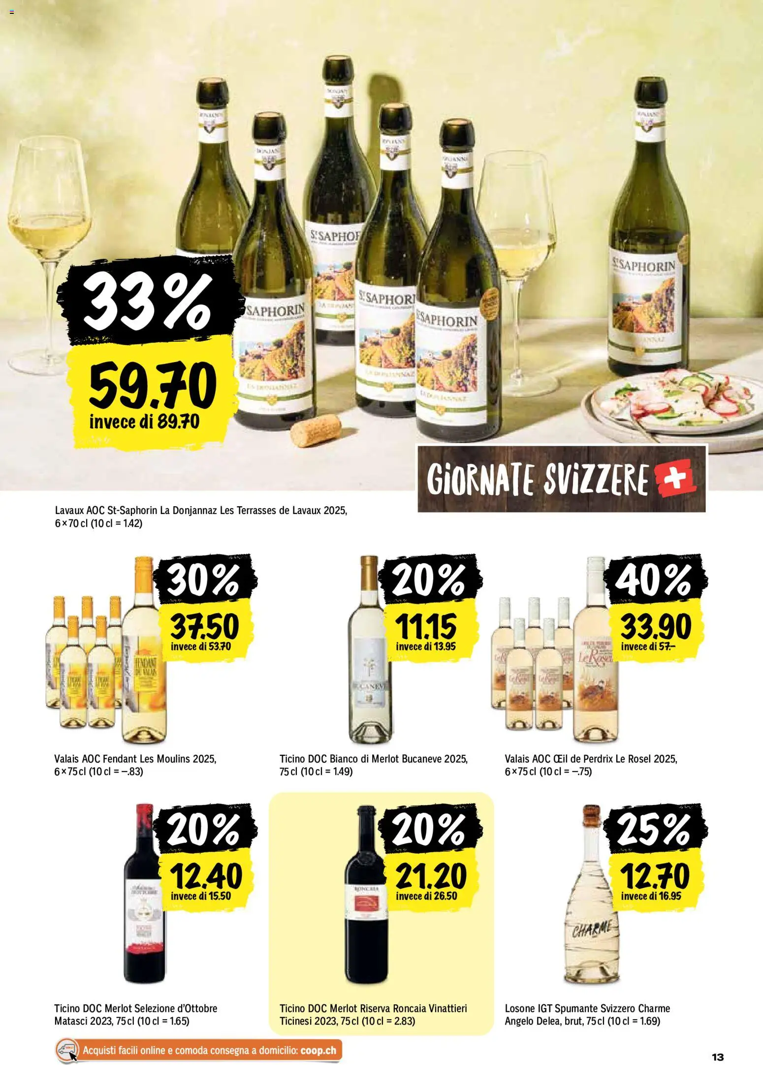 Coop aktionen IT – gültig ab 23.07.2026 | Seite: 13 | Produkte: Merlot