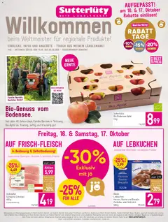Sutterlüty Flugblatt ab 15.10.2026 gültig