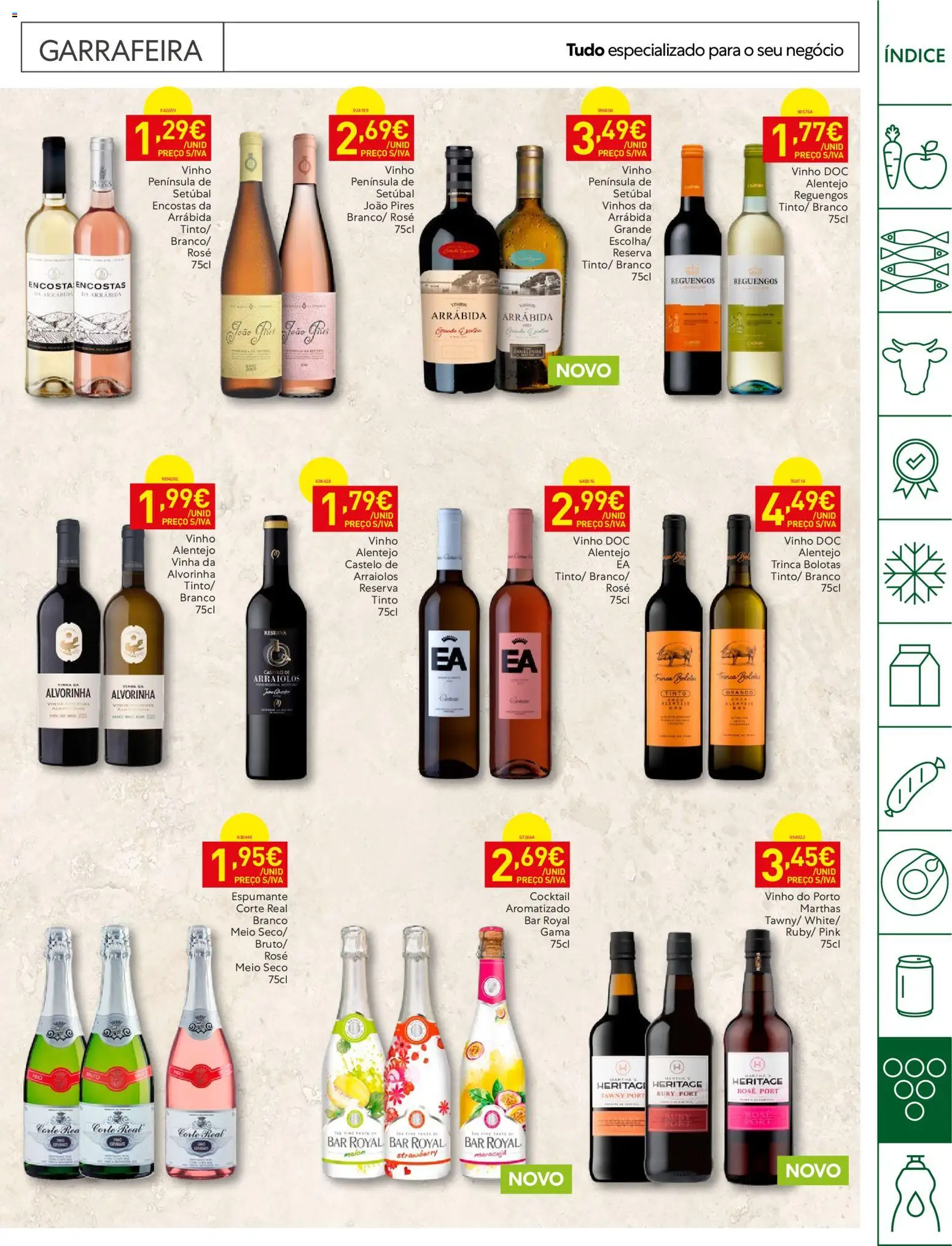 Recheio Horeca │ válido de 21/07/2026 | Página: 25 | Produtos: Espumante, Vinho