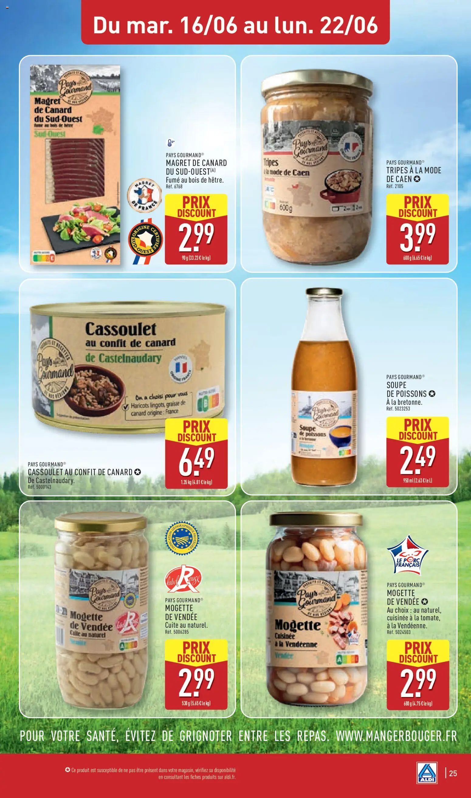 {H1} | Page: 27 | Produits: Soupe, Magret de canard, Confit de canard