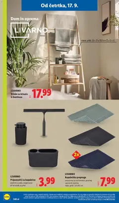 Lidl katalog akcije – veljaven od 17.09.2026 | Stran: 30 | Izdelki: Preproga