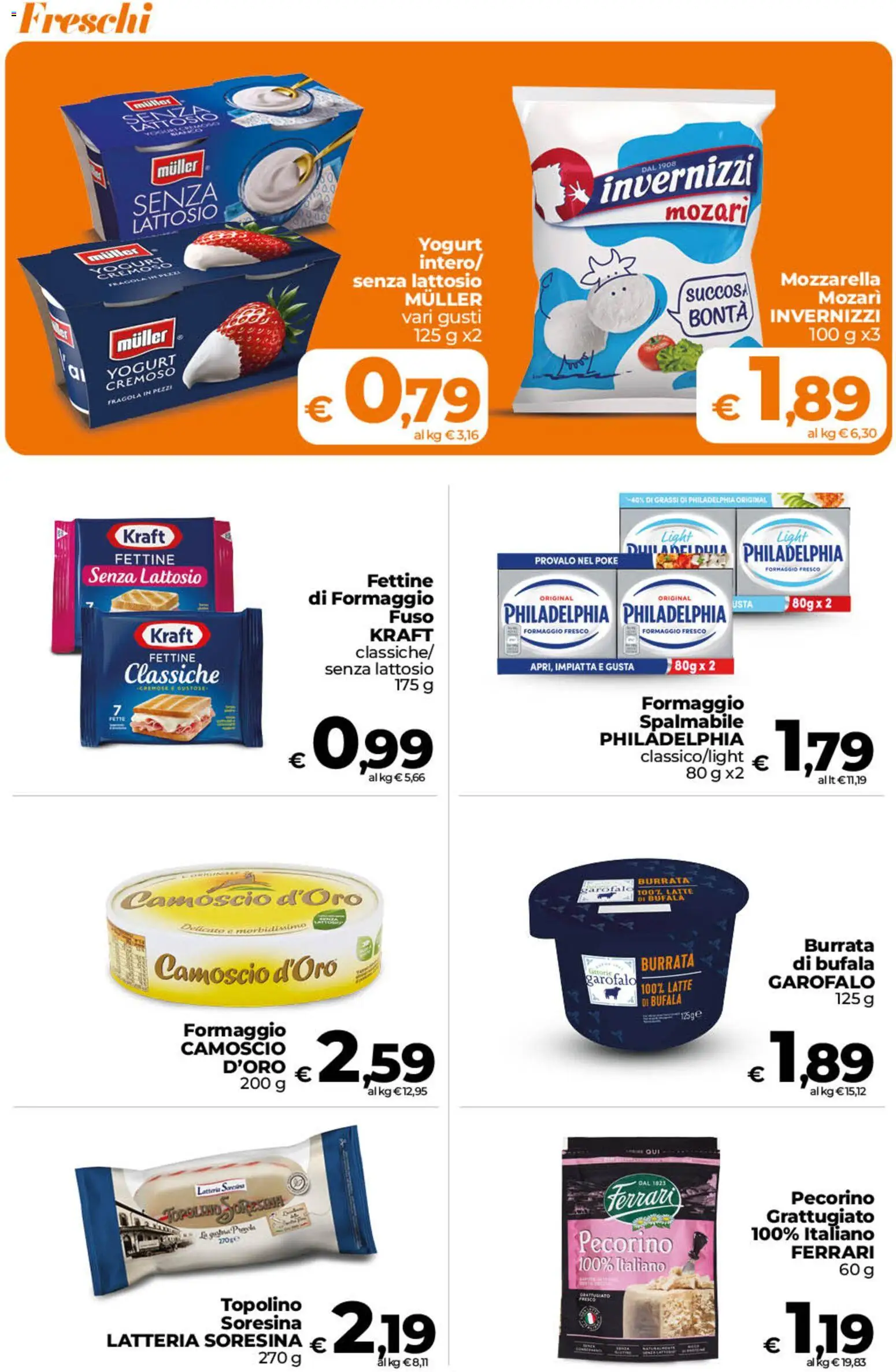 Volantino Ipercoop del 02/10/2026 | Pagina: 15 | Prodotti: Mozzarella, Formaggio, Formaggio fresco, Yogurt cremoso