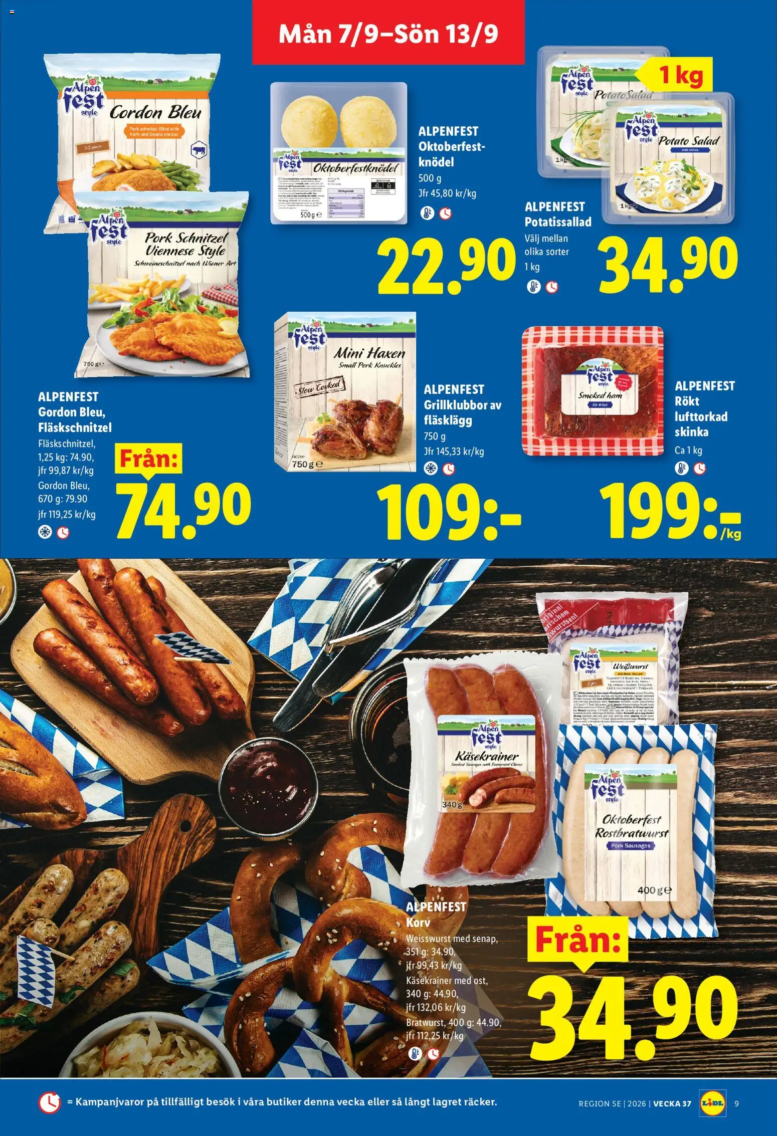 Lidl reklamblad aktuell från 07/09/2026 | Sida: 9