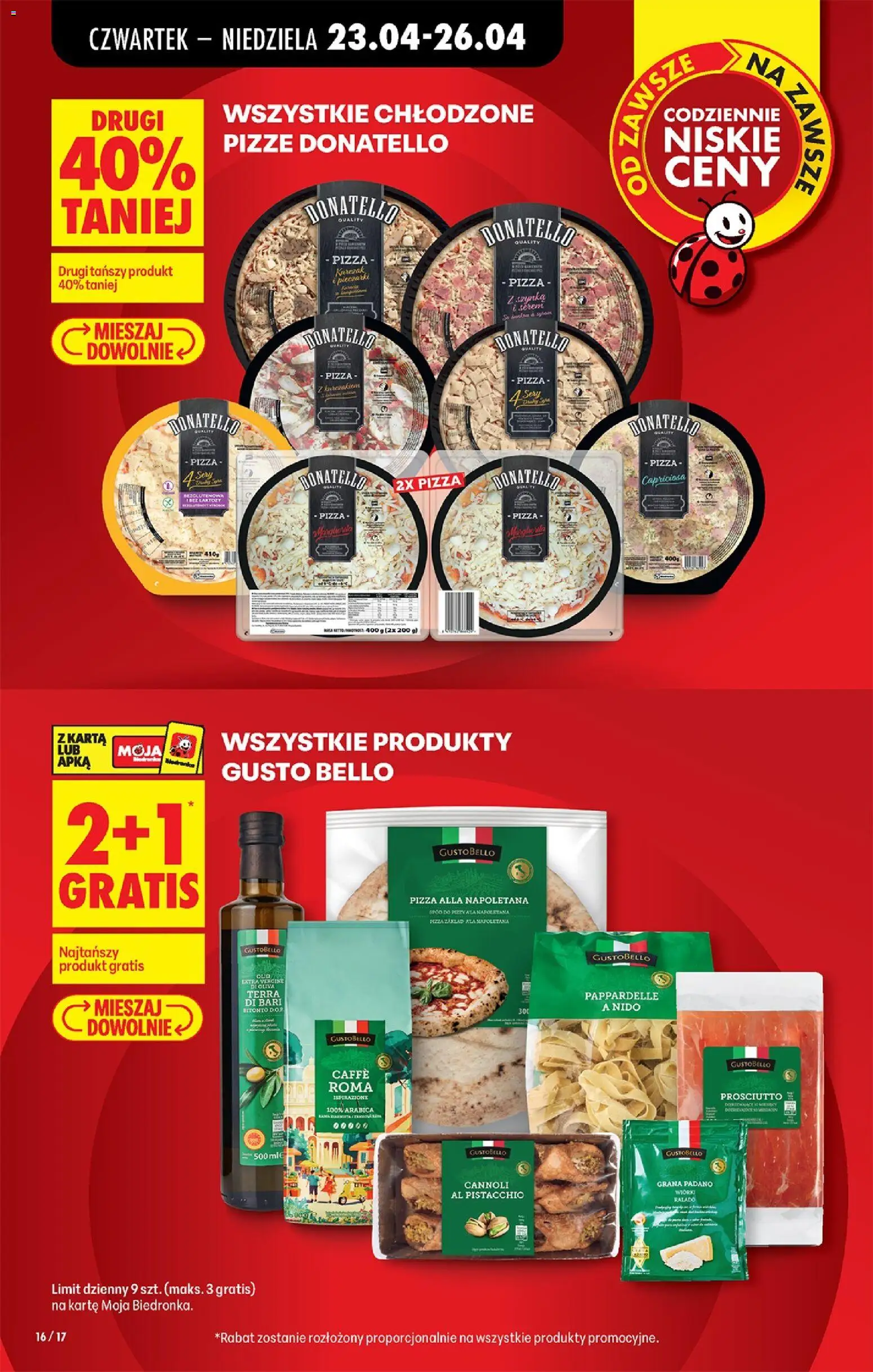 Biedronka gazetka od czwartku od 23.04.2026 | Strona: 30 | Produkty: Grana padano, Bez laktozy, Szynka, Sery