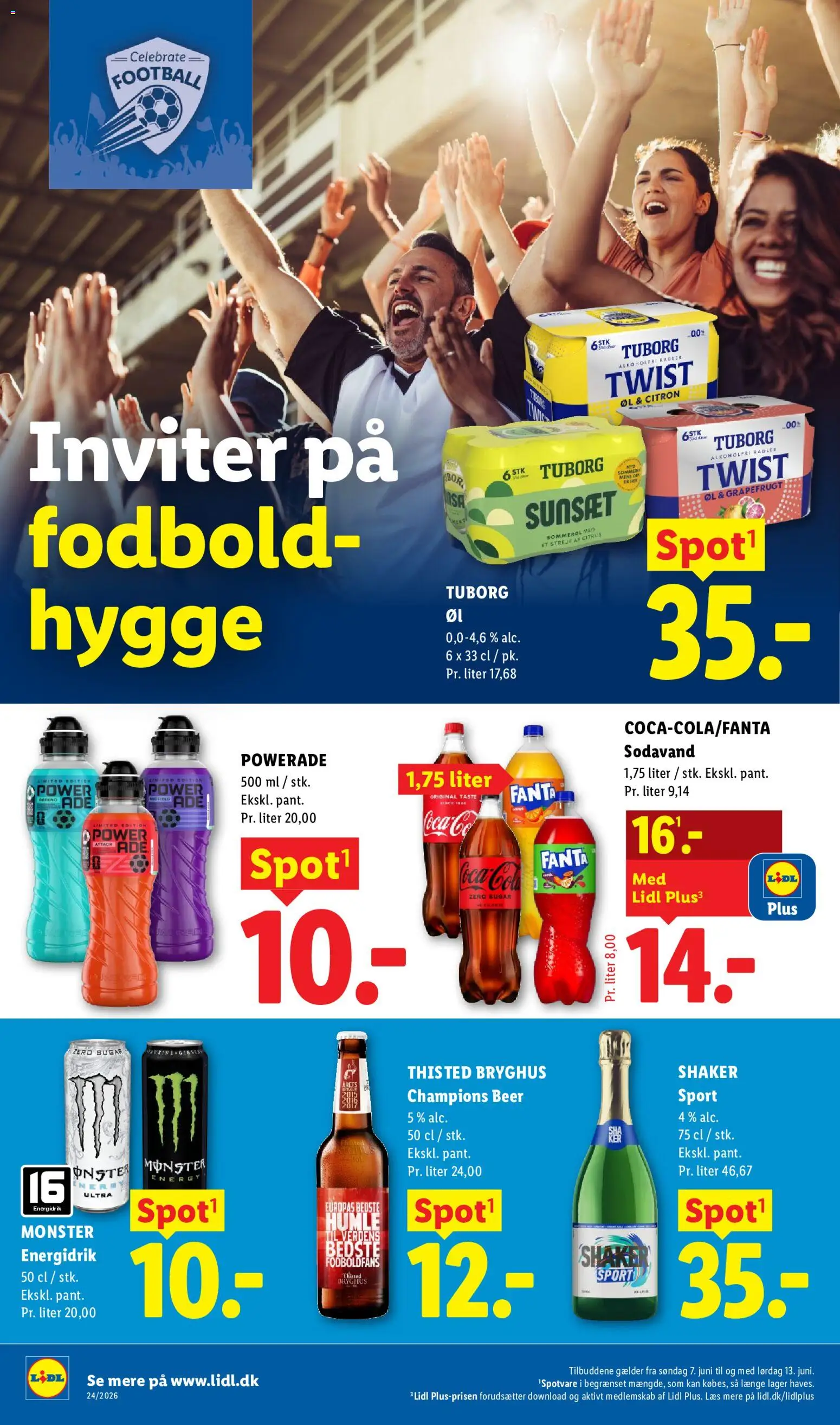 Lidl tilbudsavis – gyldig fra 11/06/2026 | Side: 28 | Produkter: Øl, Sodavand, Fanta, Søm