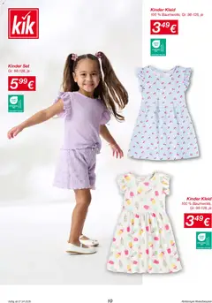 Kik Prospekt aktuell ab 27.04.2026 gültig | Seite: 10 | Produkte: Kleid