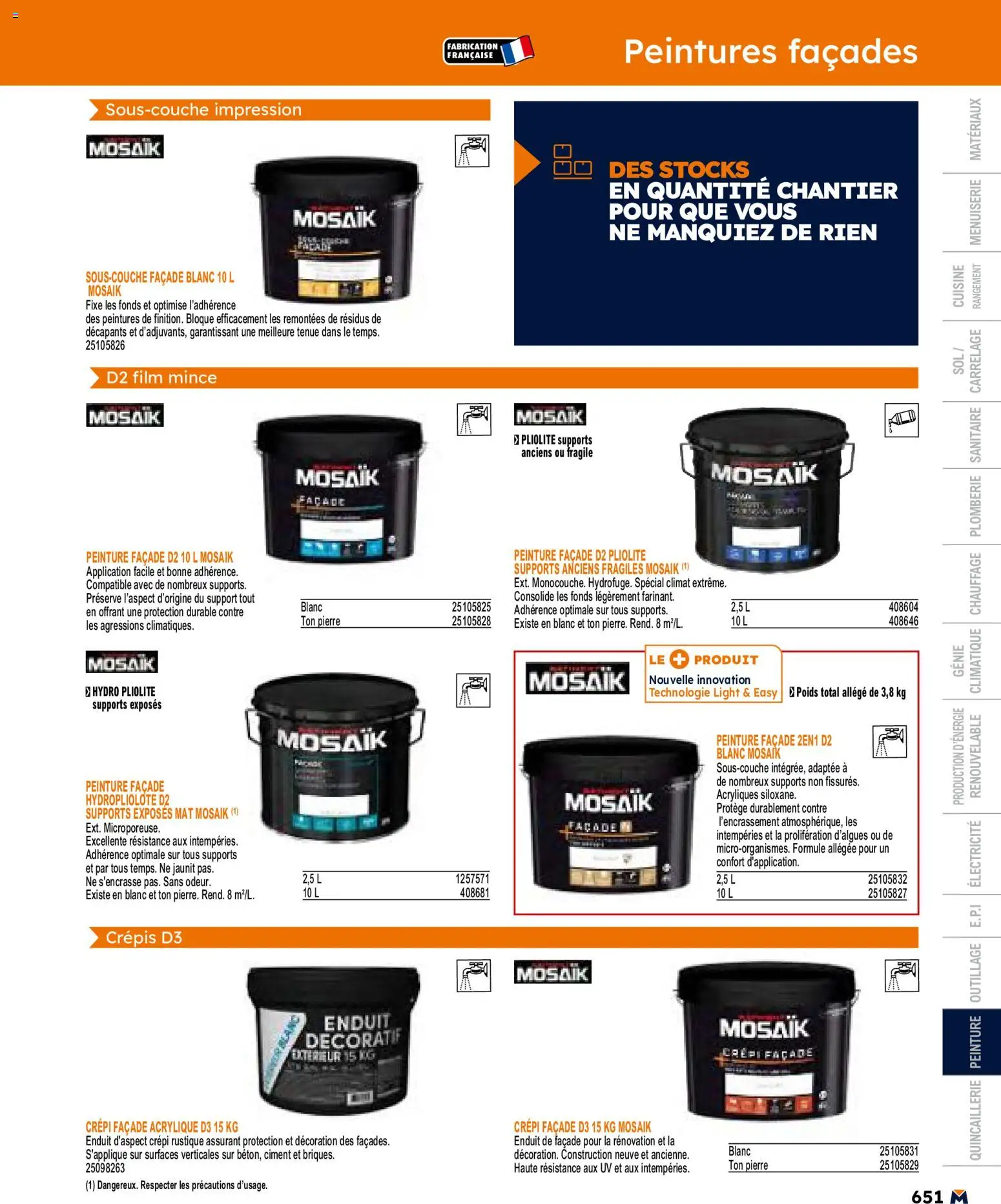 {H1} | Page: 651 | Produits: Poids
