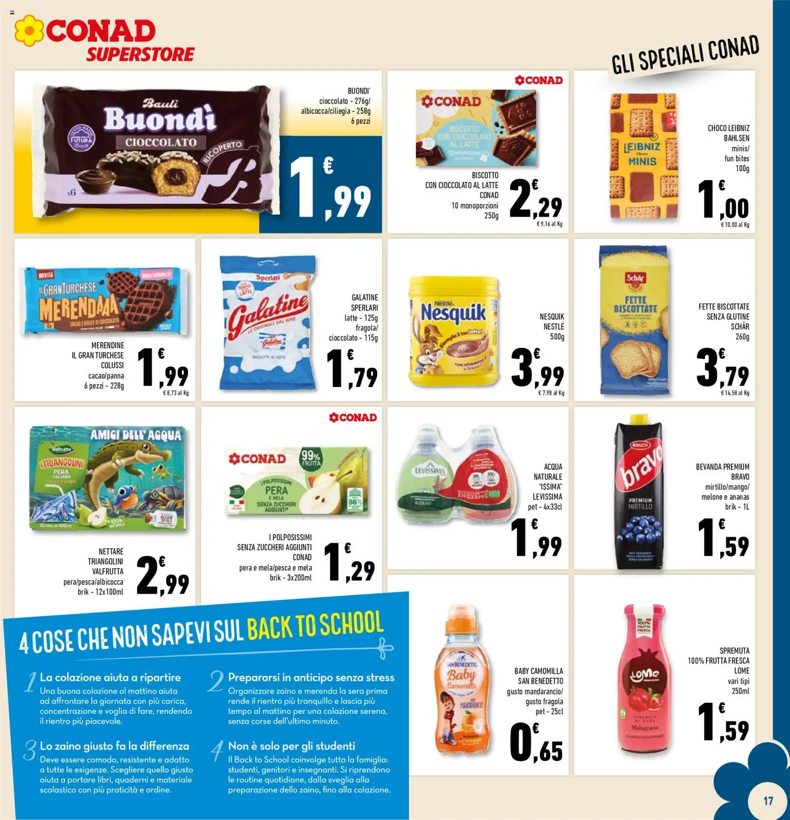 Volantino Conad del 26/08/2026 | Pagina: 17