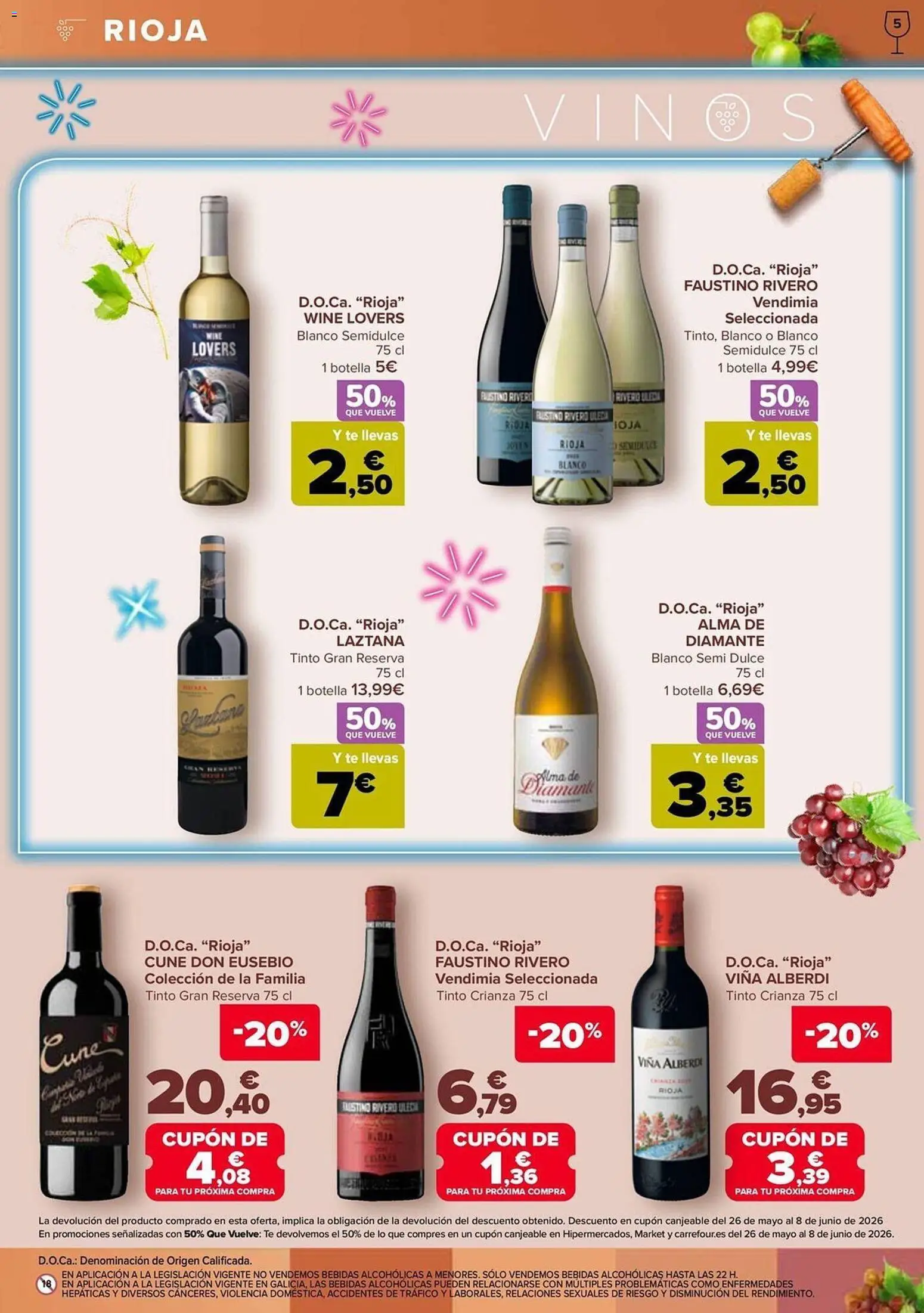 Carrefour Vinos │ válido desde el 12.05.2026 | Página: 5 | Productos: Té