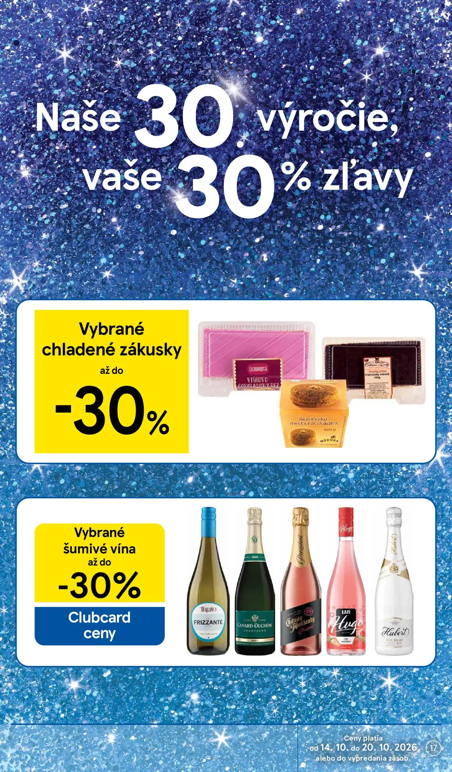 Nové Tesco akcie – leták je platný od 14.10.2026 | Strana: 17