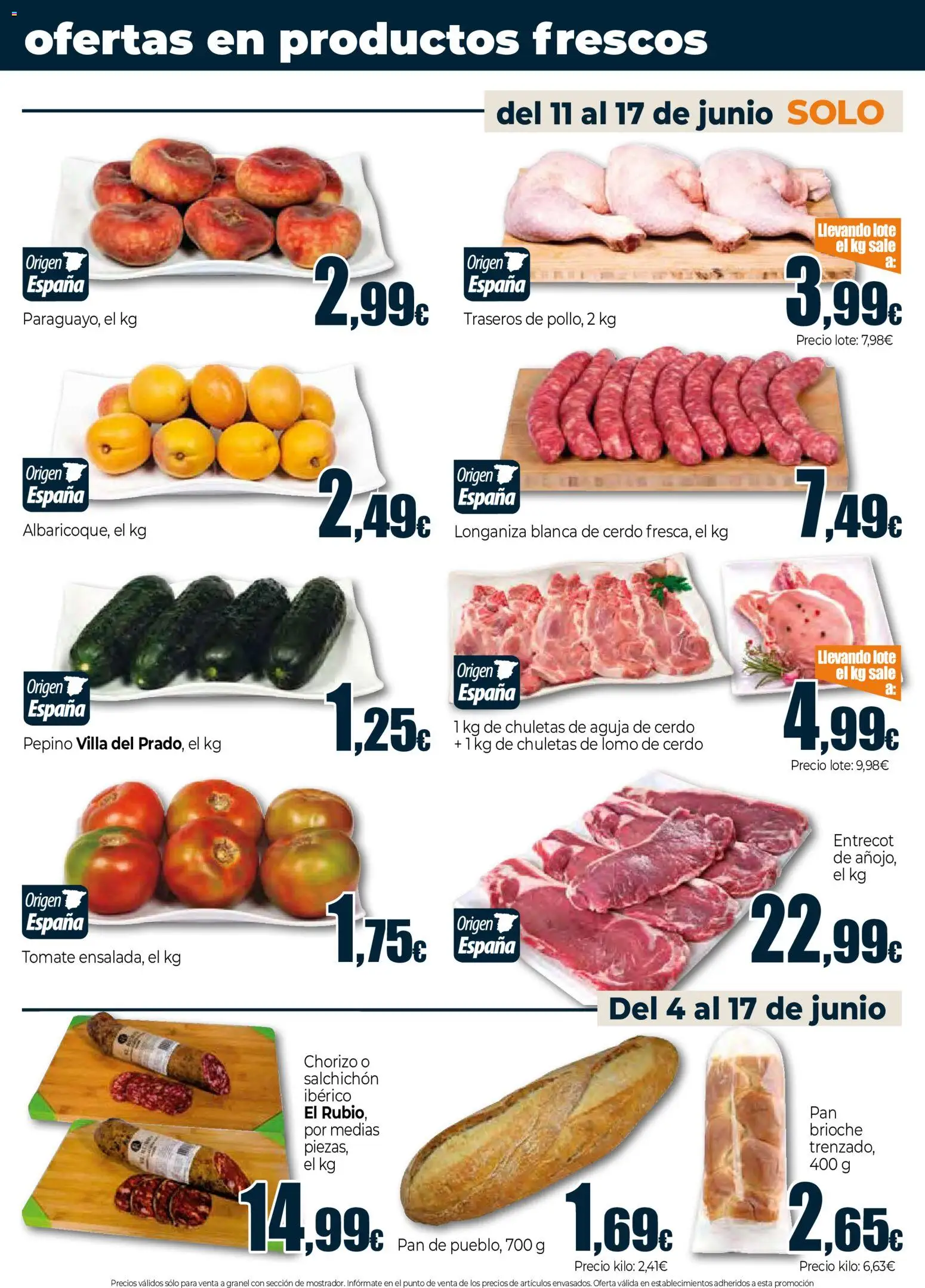 Unide folleto │ válido desde el 04.06.2026 | Página: 3 | Productos: Στιγμιαίος καφές, Medias, Pan, Longaniza