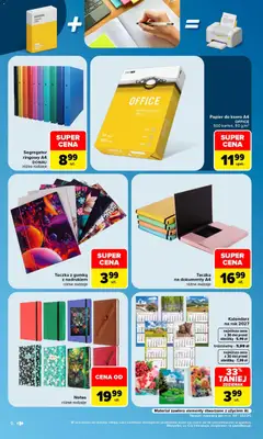 Pogląd oferty "Carrefour gazetka - Same okazje" - ważna od 07.09.2026 | Strona: 6 | Produkty: Kalendarz