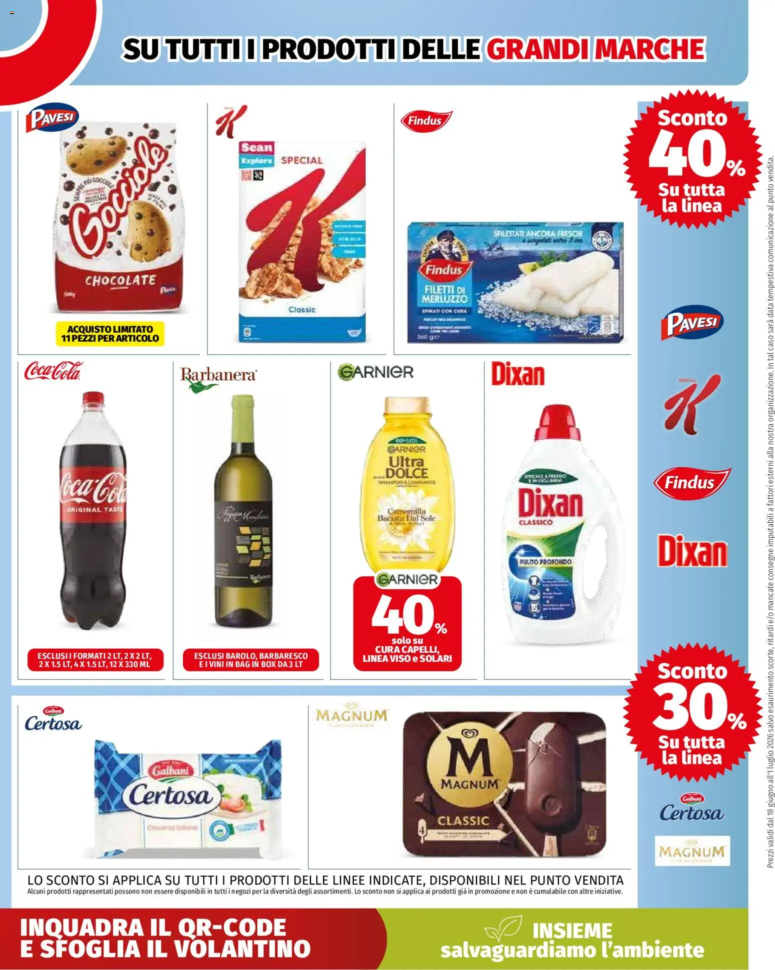 Volantino COOP del 18.06.2026 | Pagina: 3 | Prodotti: Merluzzo, Data
