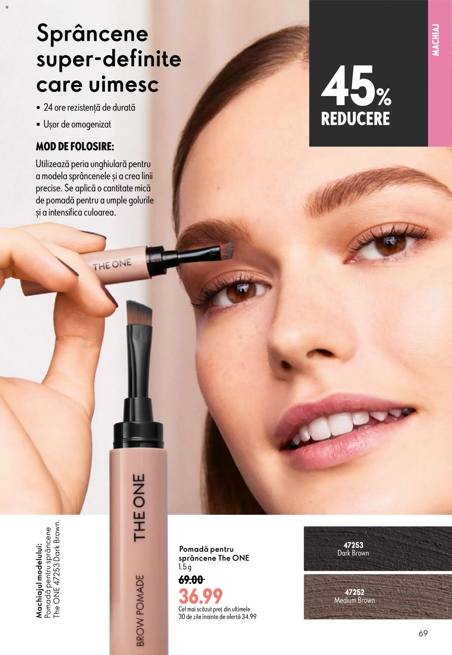 Noul catalog Oriflame – valabil de la 19.08.2026 | Pagină: 69 | Produse: Aplică, Machiaj