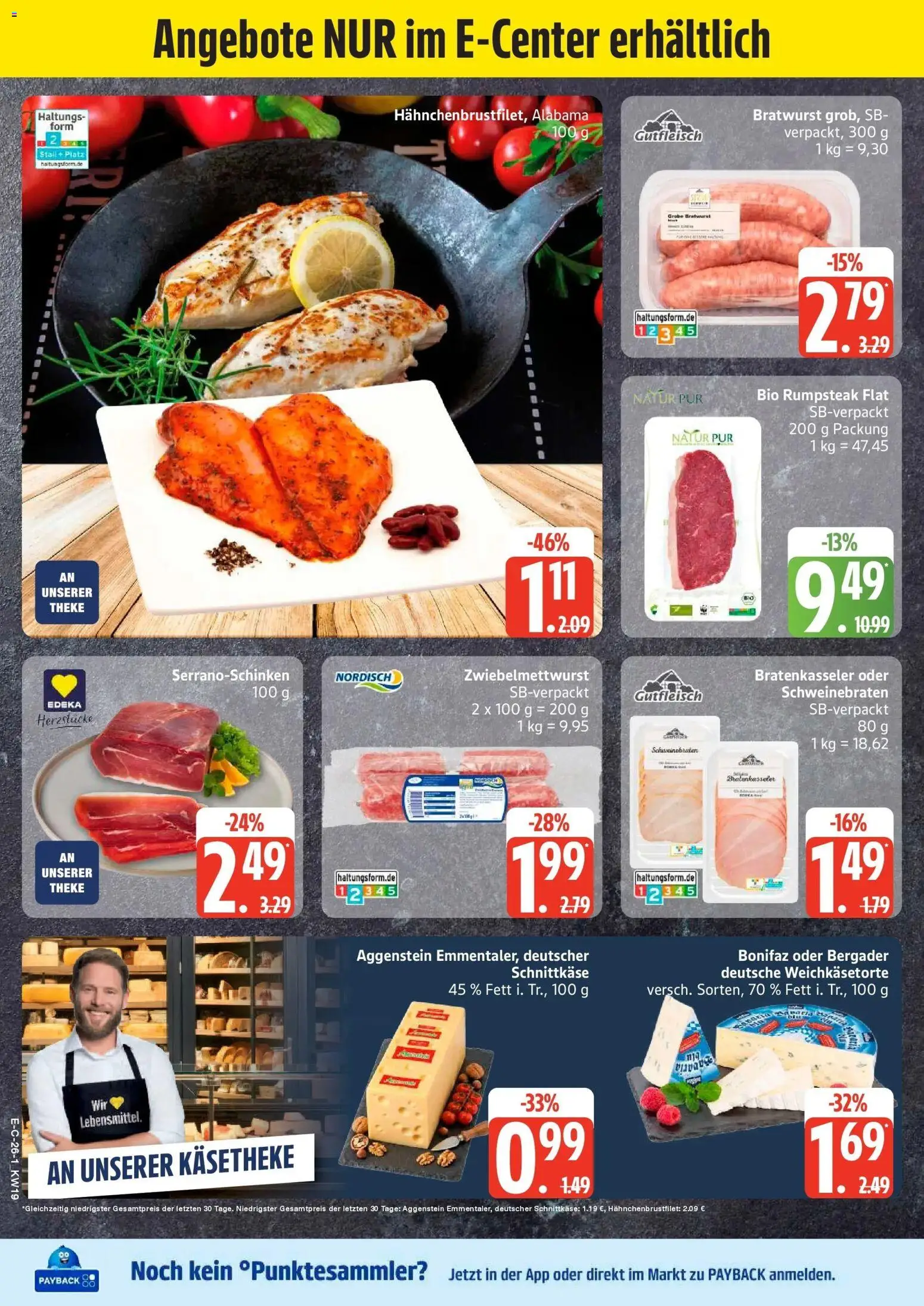 Edeka prospekt Bremervörde	 (ab 04.05.2026) » Angebote Online | Seite: 30 | Produkte: Rumpsteak, Theke, Bratwurst, Steak