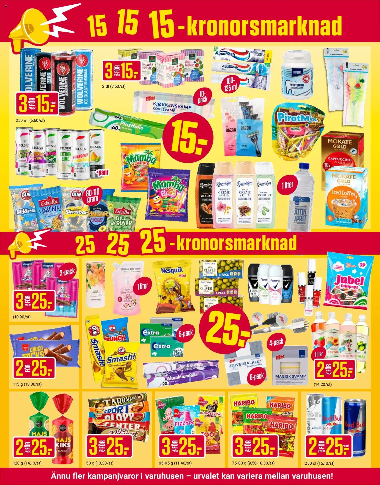 ÖoB reklamblad aktuell från 20/07/2026 | Sida: 3 | Produkter: Linschips, Oliver, Plastfolie, Hallon