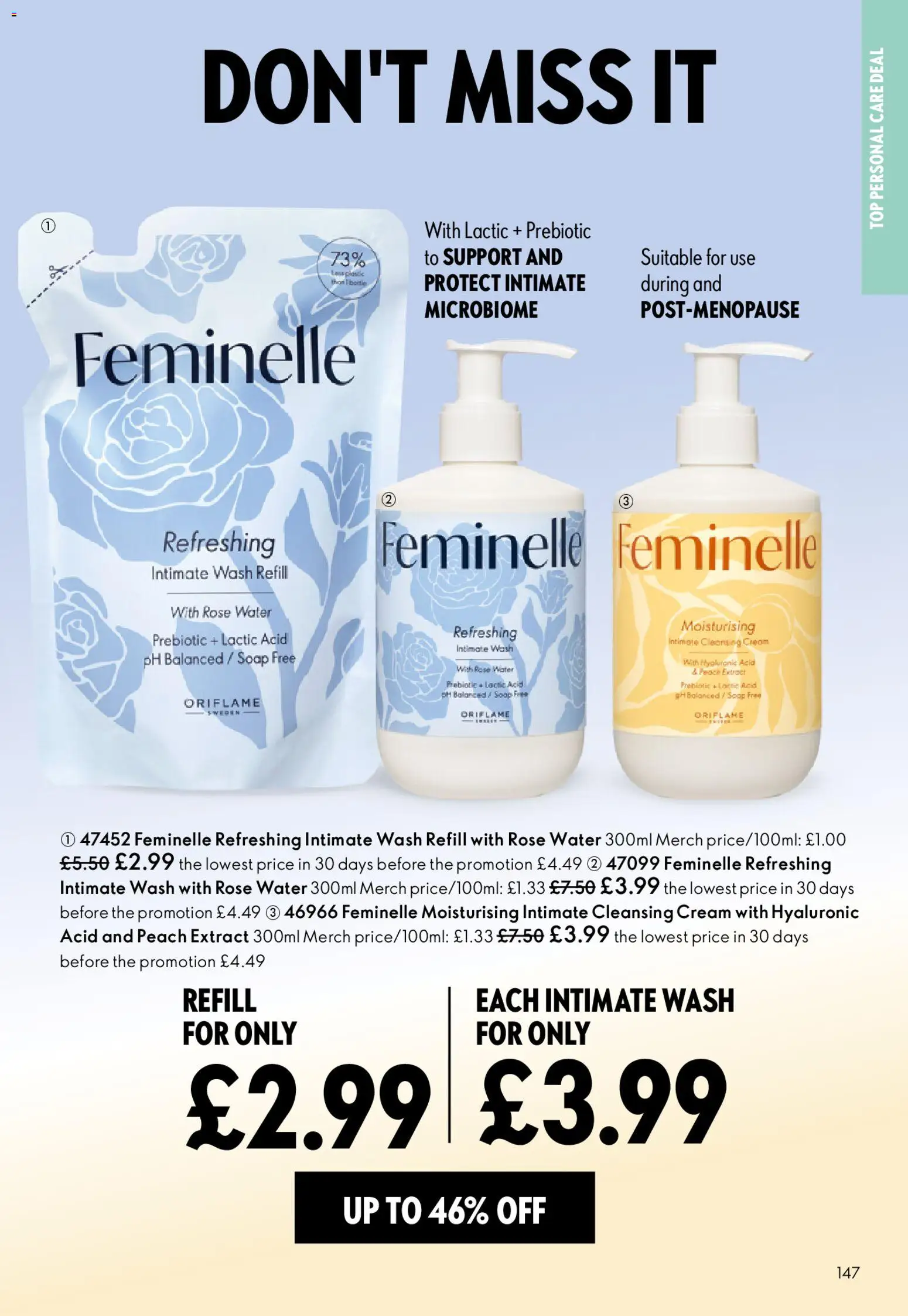 {H1} | Page: 147 | Products: Soap, Cream