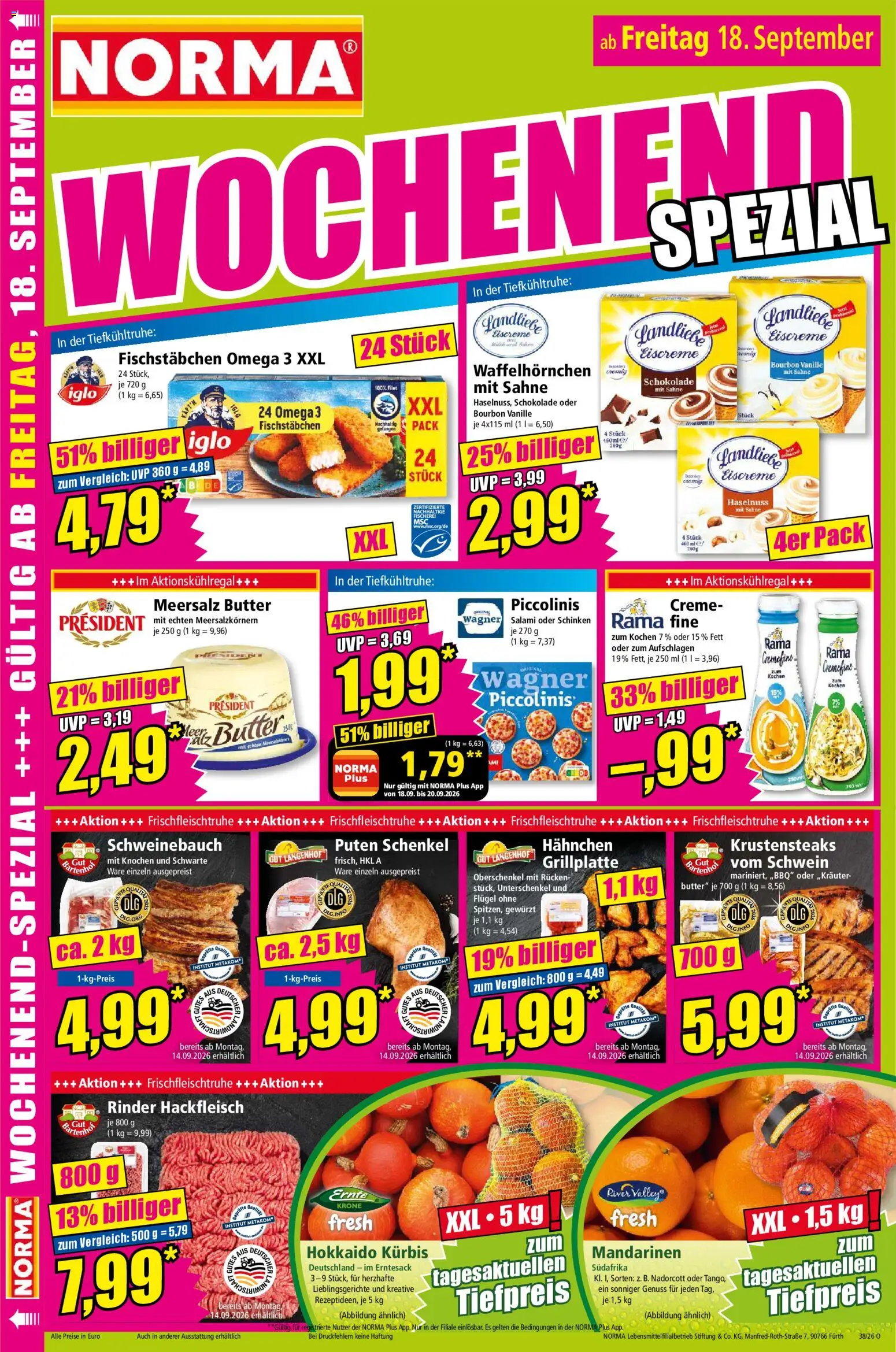 Norma Prospekt – gültig ab 14.09.2026 | Seite: 18
