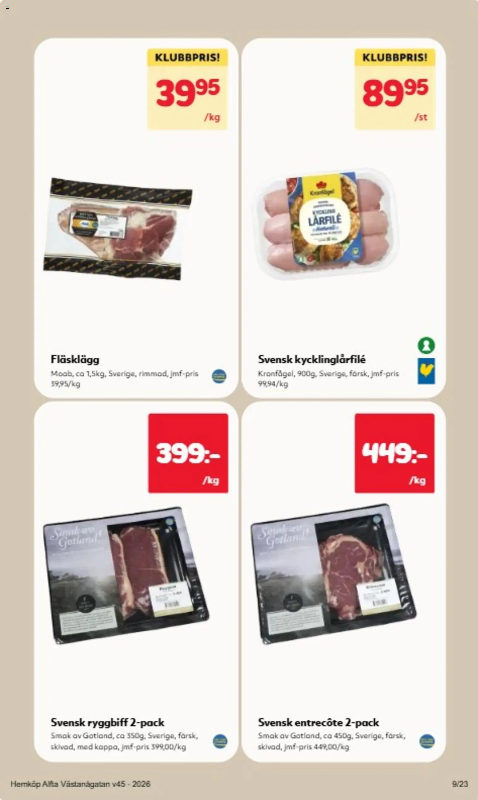 Hemköp reklamblad aktuell från 02/11/2026 | Sida: 9