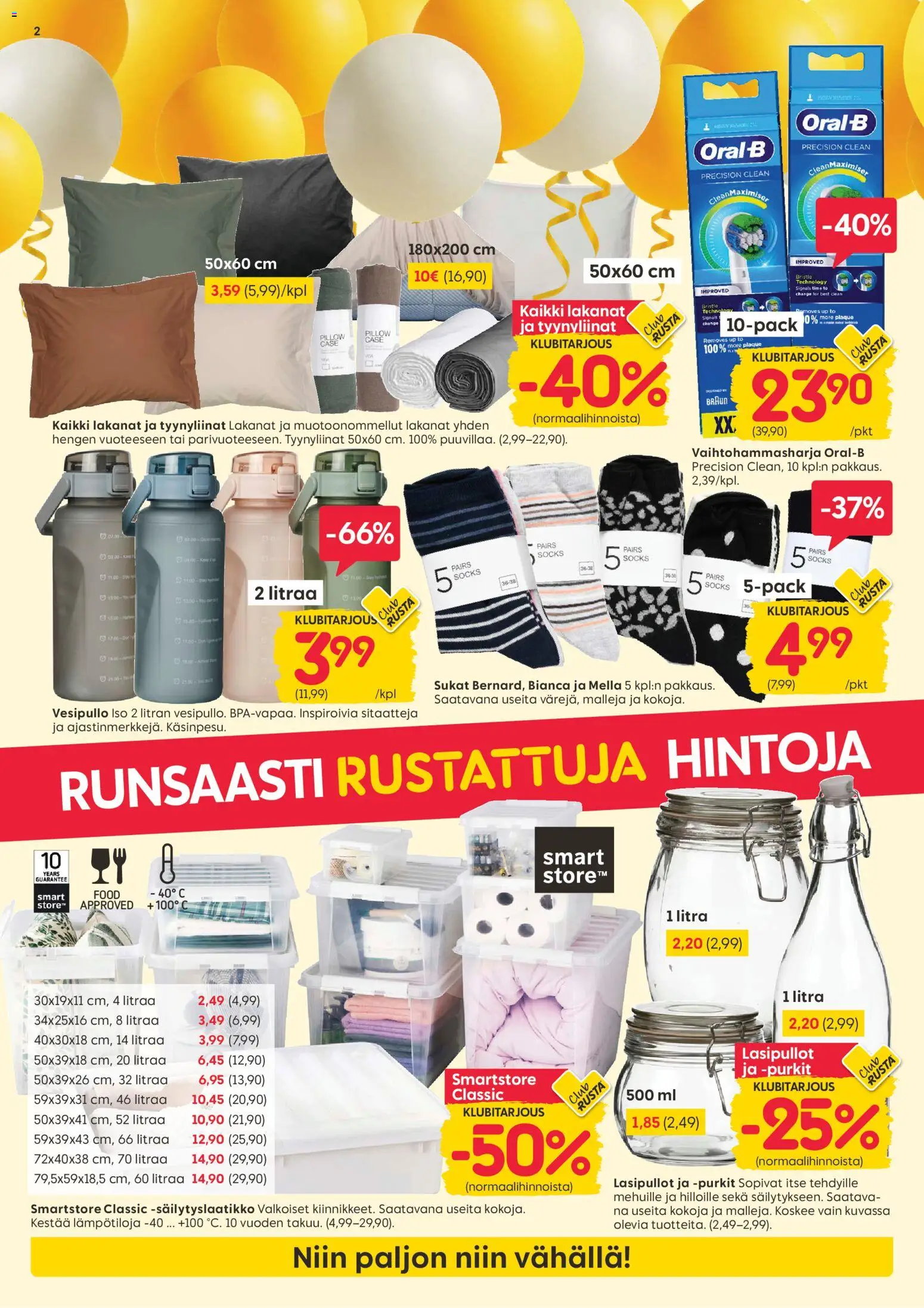 Rusta tarjoukset – voimassa 24/08/2026 alkaen | Sivu: 2