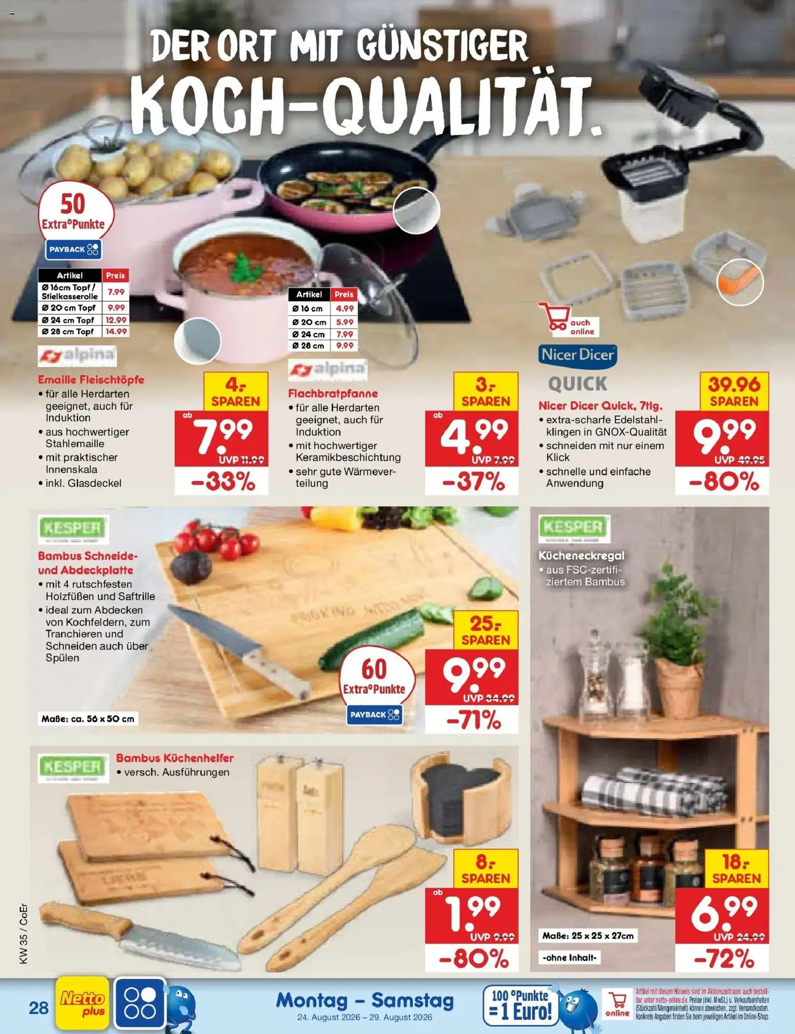 Netto Marken-Discount Prospekt Leipzig (ab 24.08.2026) » Angebote | Seite: 40