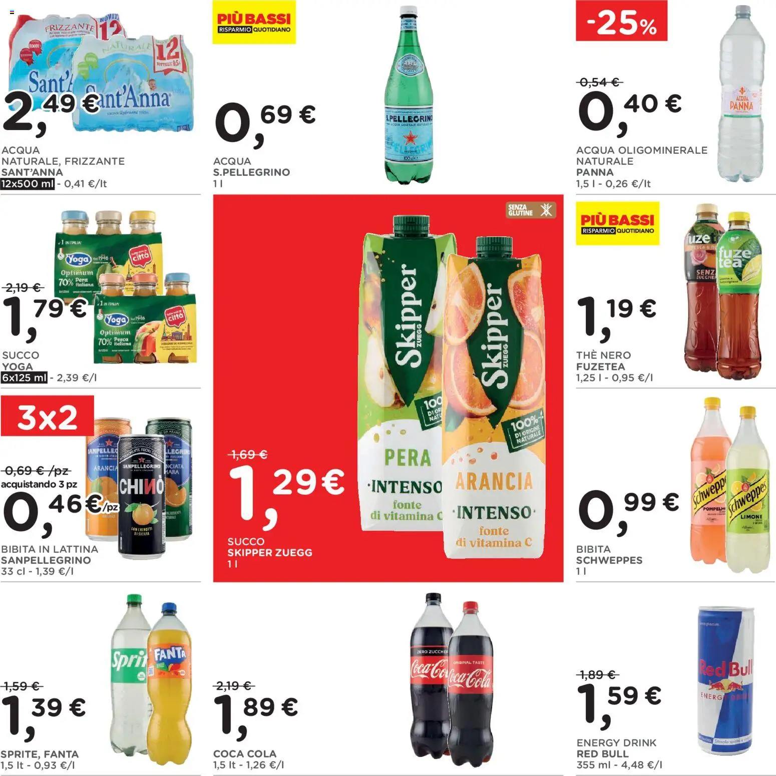 Volantino Poli del 15/07/2026 | Pagina: 26 | Prodotti: Pera, Fanta, Bibita, Arancia