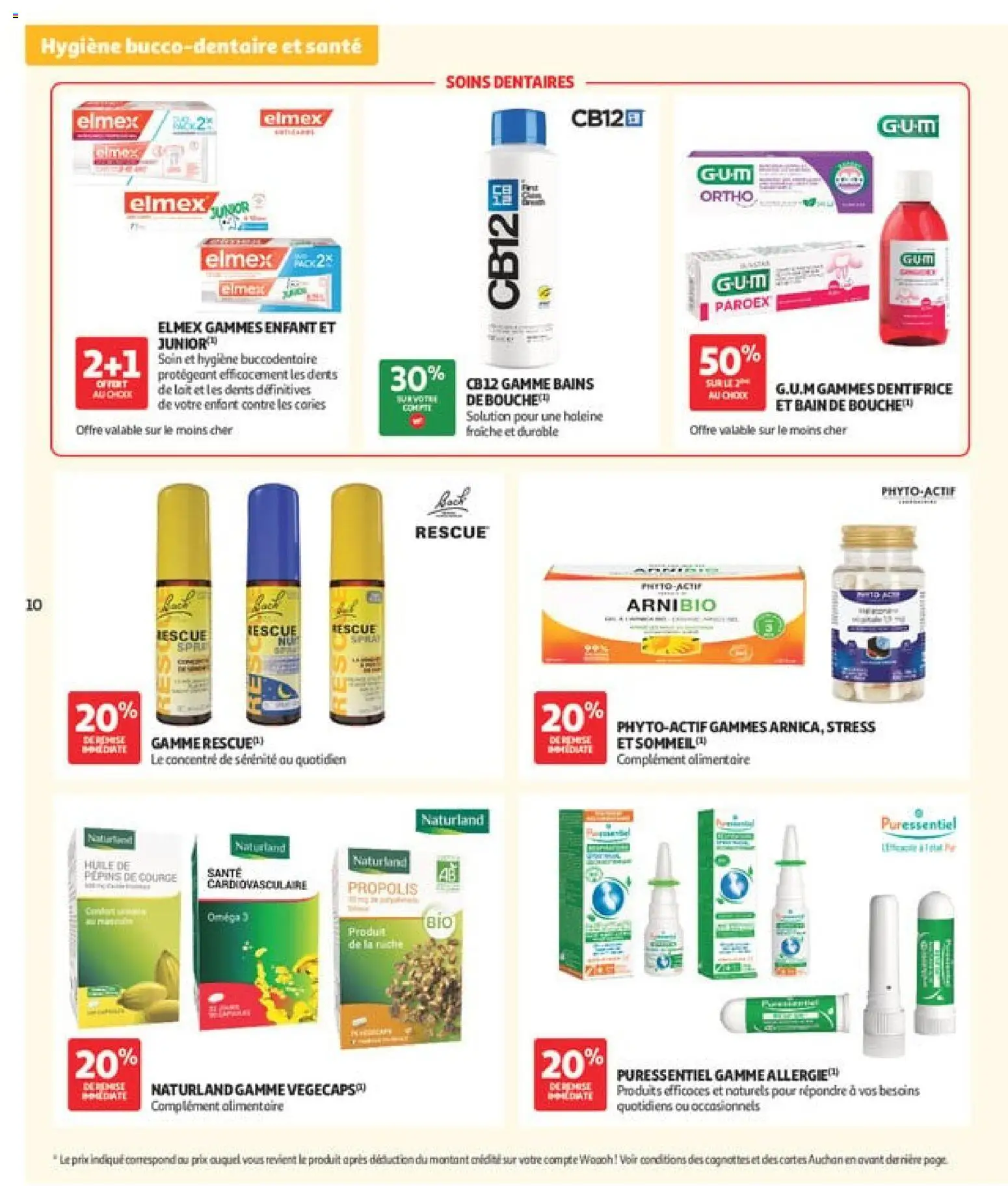 {H1} | Page: 10 | Produits: Alcool, Courge, Dentifrice, Huile