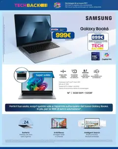 Anteprima del volantino Euronics volantino valido a partire dal 21.05.2026 | Pagina: 9 | Prodotti: Tè, PC, Batteria, Samsung