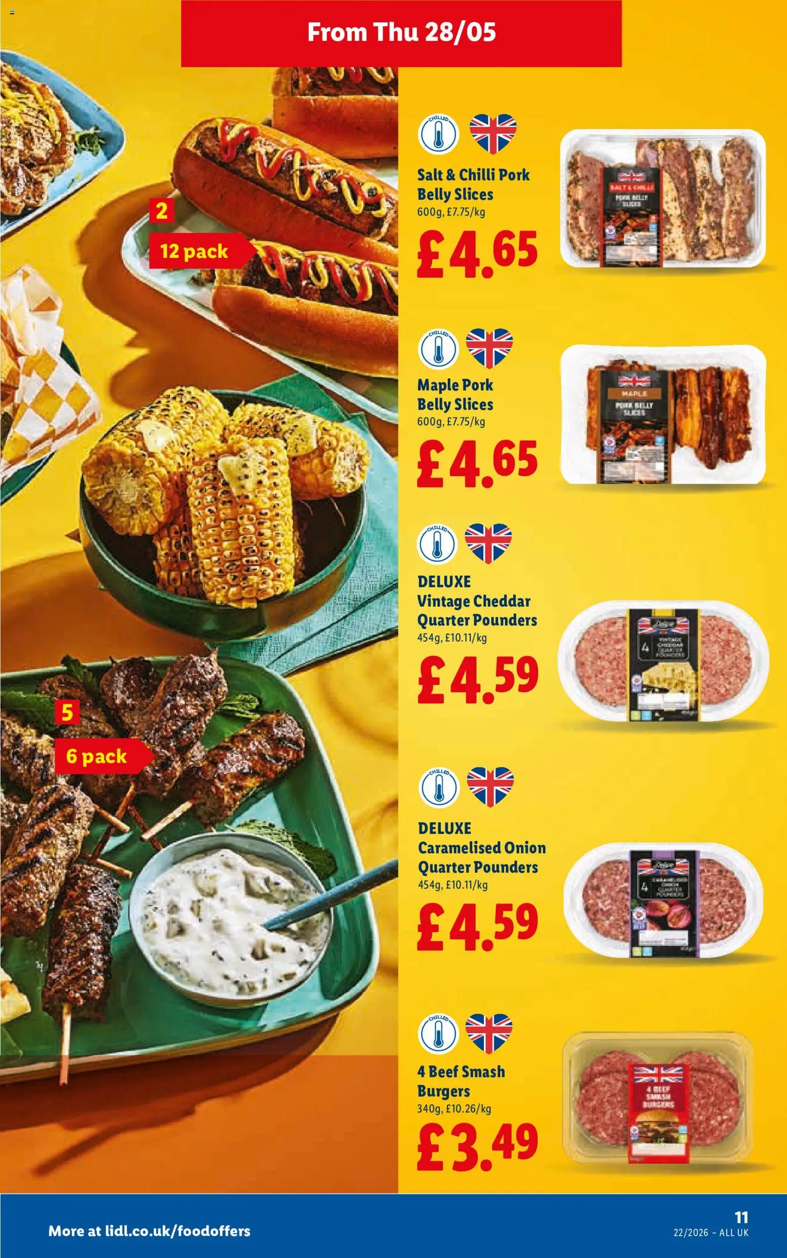 {H1} | Page: 11 | Products: Onion, Chilli, Cheddar, Beef