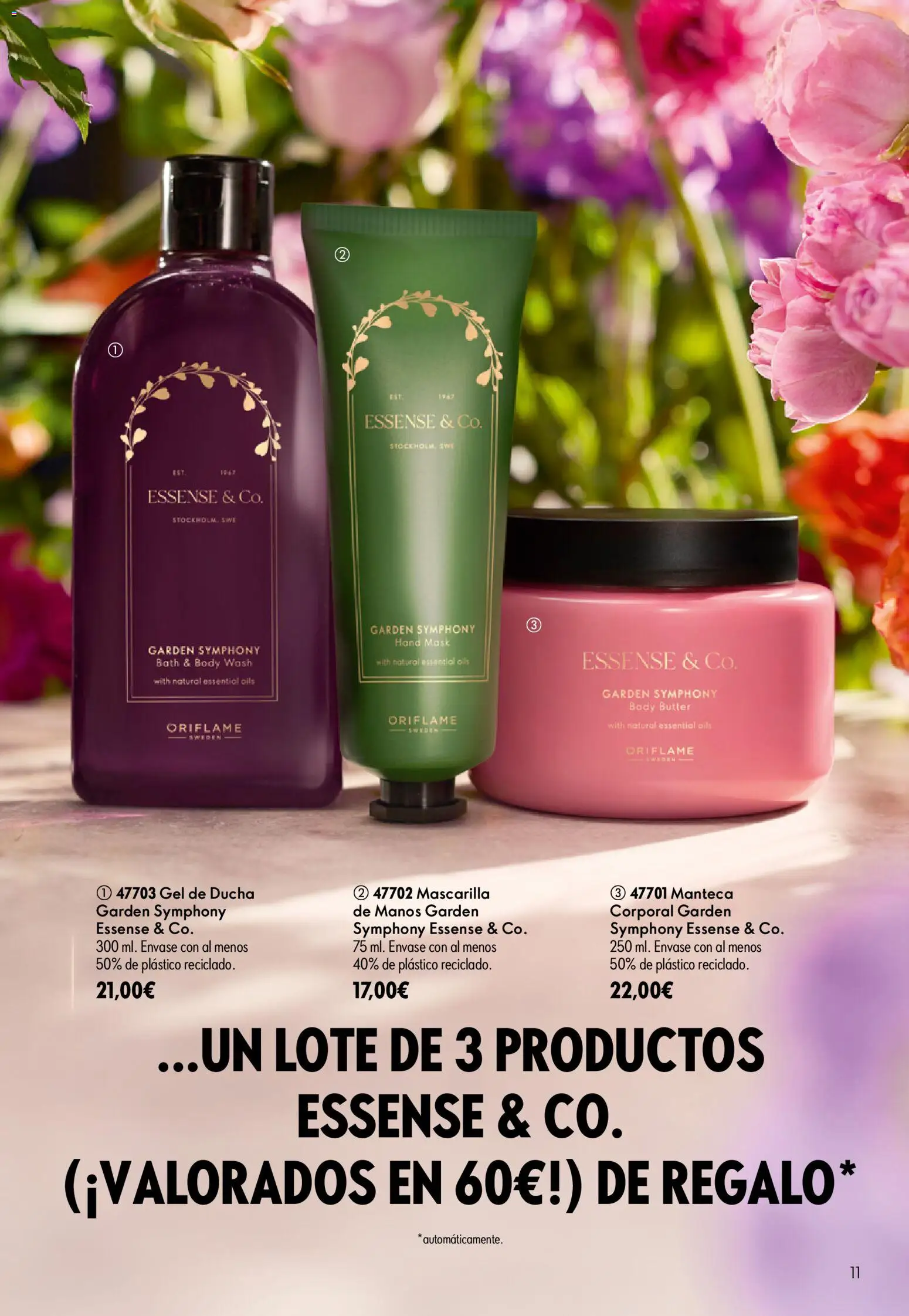 Oriflame - Catálogo Campaña 11 │ válido desde el 05/08/2026 | Página: 11 | Productos: Gel de ducha, Manteca, Body, Ducha