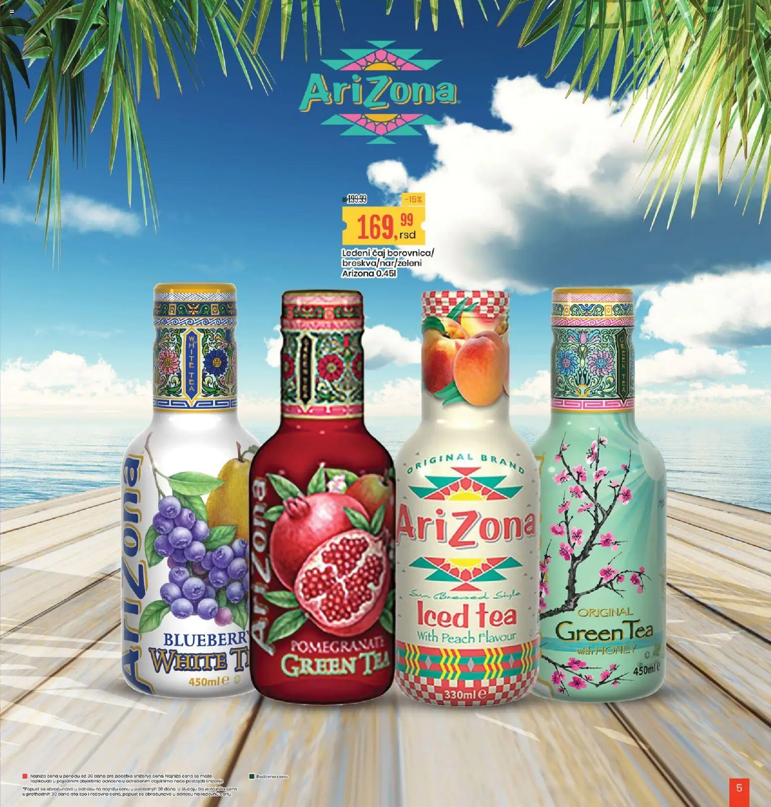 Aroma Market katalog - važi od 25.09.2026 | Strana: 5 | Proizvode: Ledeni čaj, So, Čaj