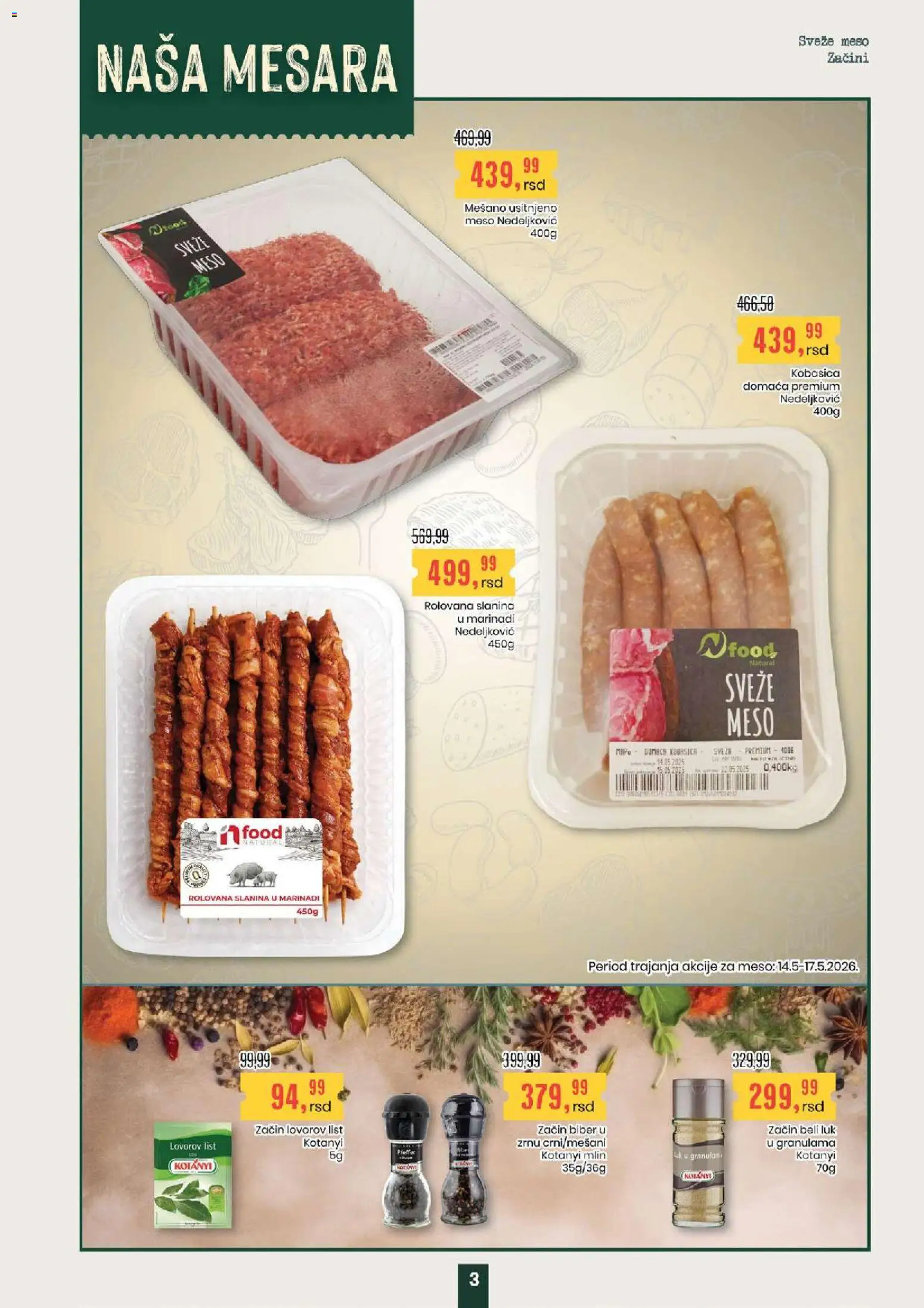 Aroma Market katalog - važi od 14.05.2026 | Strana: 3