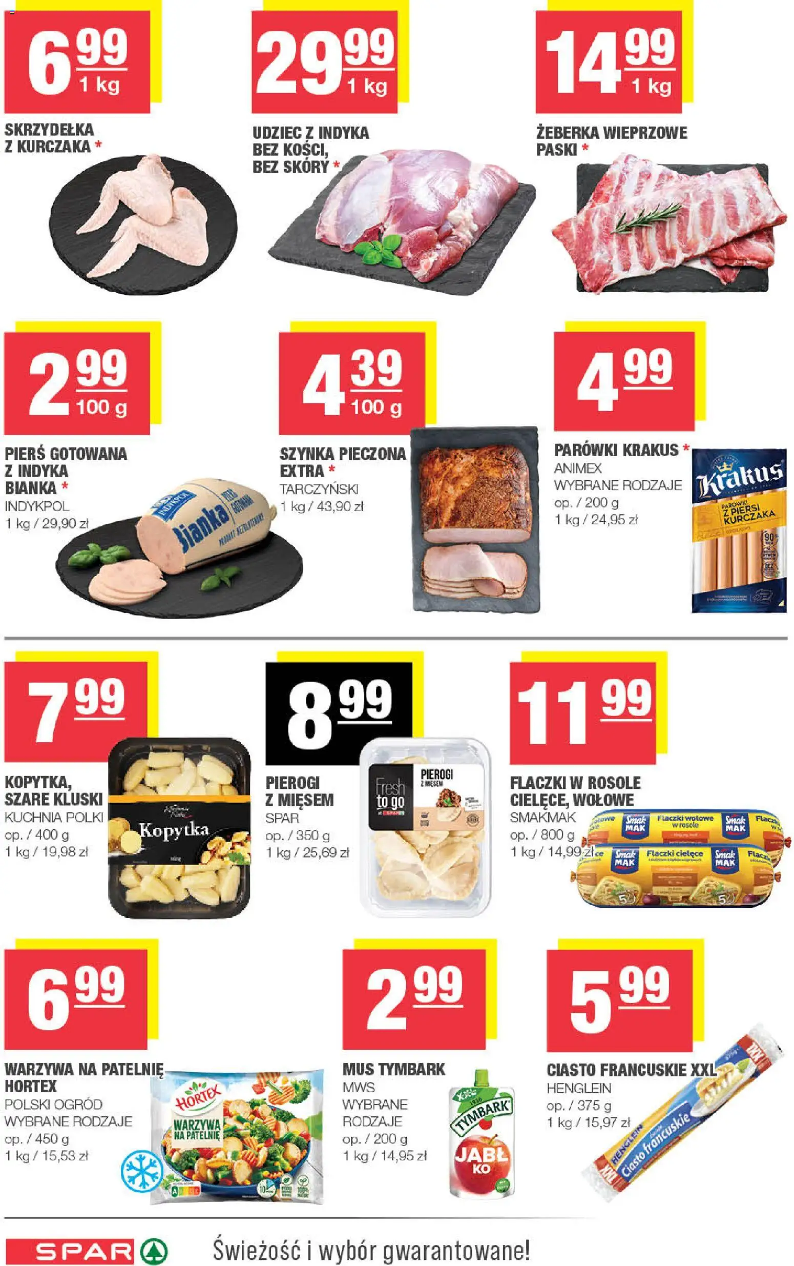 Spar gazetka od 03.06.2026 | Strona: 4 | Produkty: Ciasto francuskie XXL, Pierogi, Ciasto francuskie, Patelnie