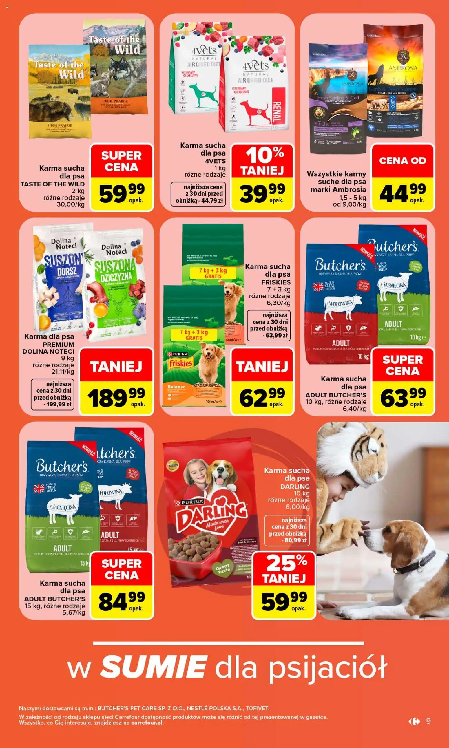 Carrefour gazetka - Pupilove od 14.09.2026 | Strona: 11 | Produkty: Jagnięcina, Dorsz, Wołowina, Karma dla psów