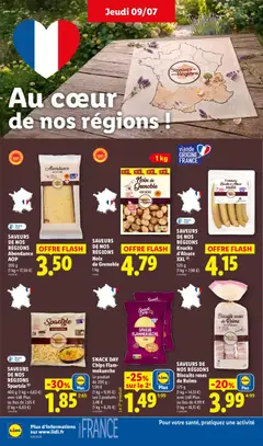 LIDL - Prévisualisation de SAVEURS DE NOS RÉGIONS Noix de Grenoble, 1 kg valide à partir de 09/07/2026 | Page: 18