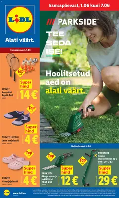 Lidl kliendilehe eelvaade alates 01.06.2026