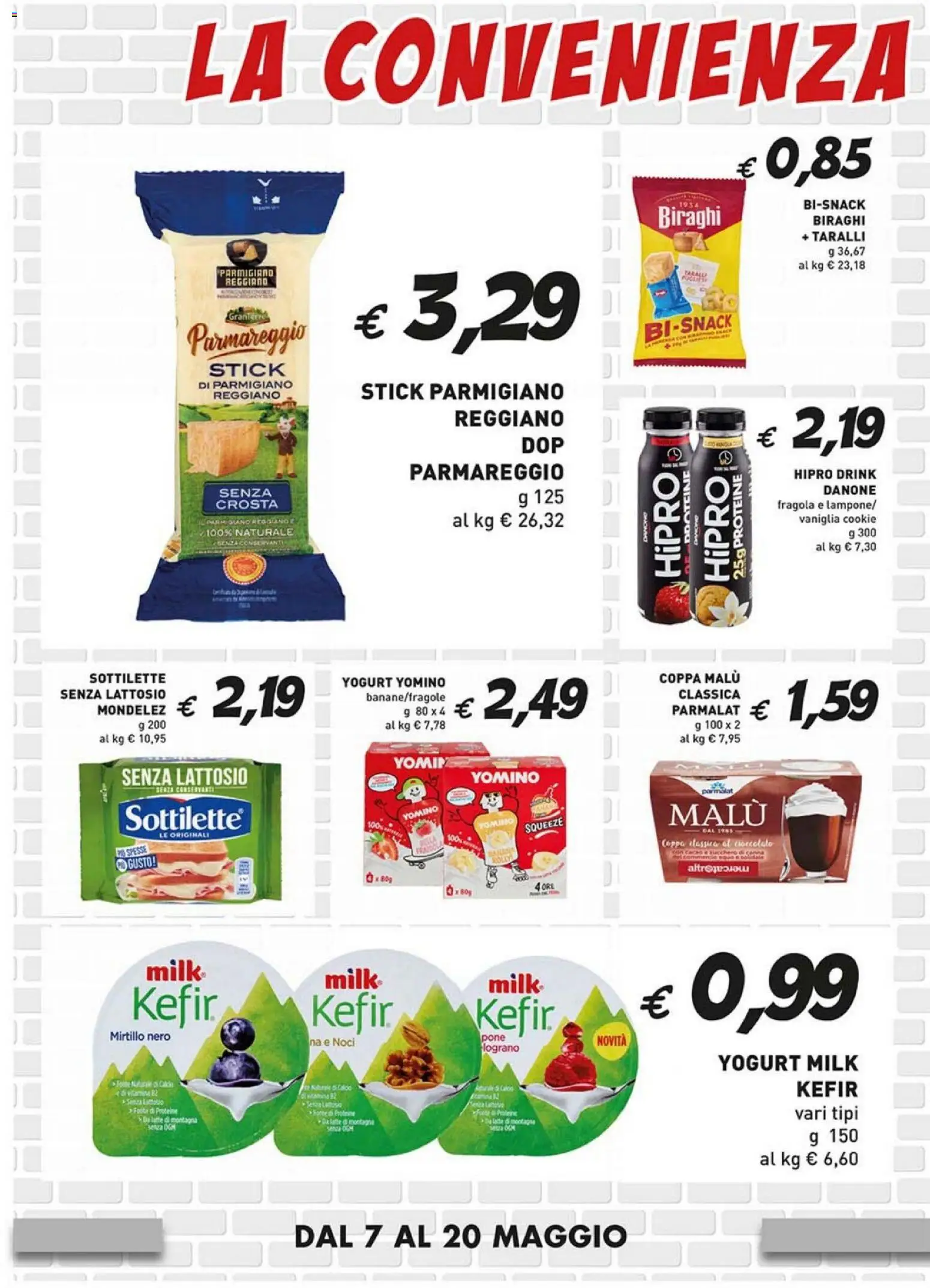 Volantino Coal del 07.05.2026 | Pagina: 2 | Prodotti: Cioccolato, Latte, Taralli, Cacao