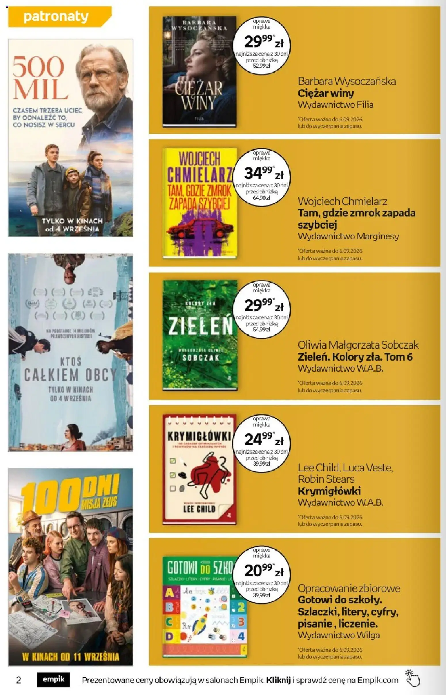 Empik promocje - Tom kultury Książki od 26.08.2026 | Strona: 2