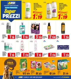 Anteprima del volantino ARD Discount volantino valido a partire dal 07/09/2026 | Pagina: 12 | Prodotti: Salmone, Detergente intimo, Fazzoletti, Olio