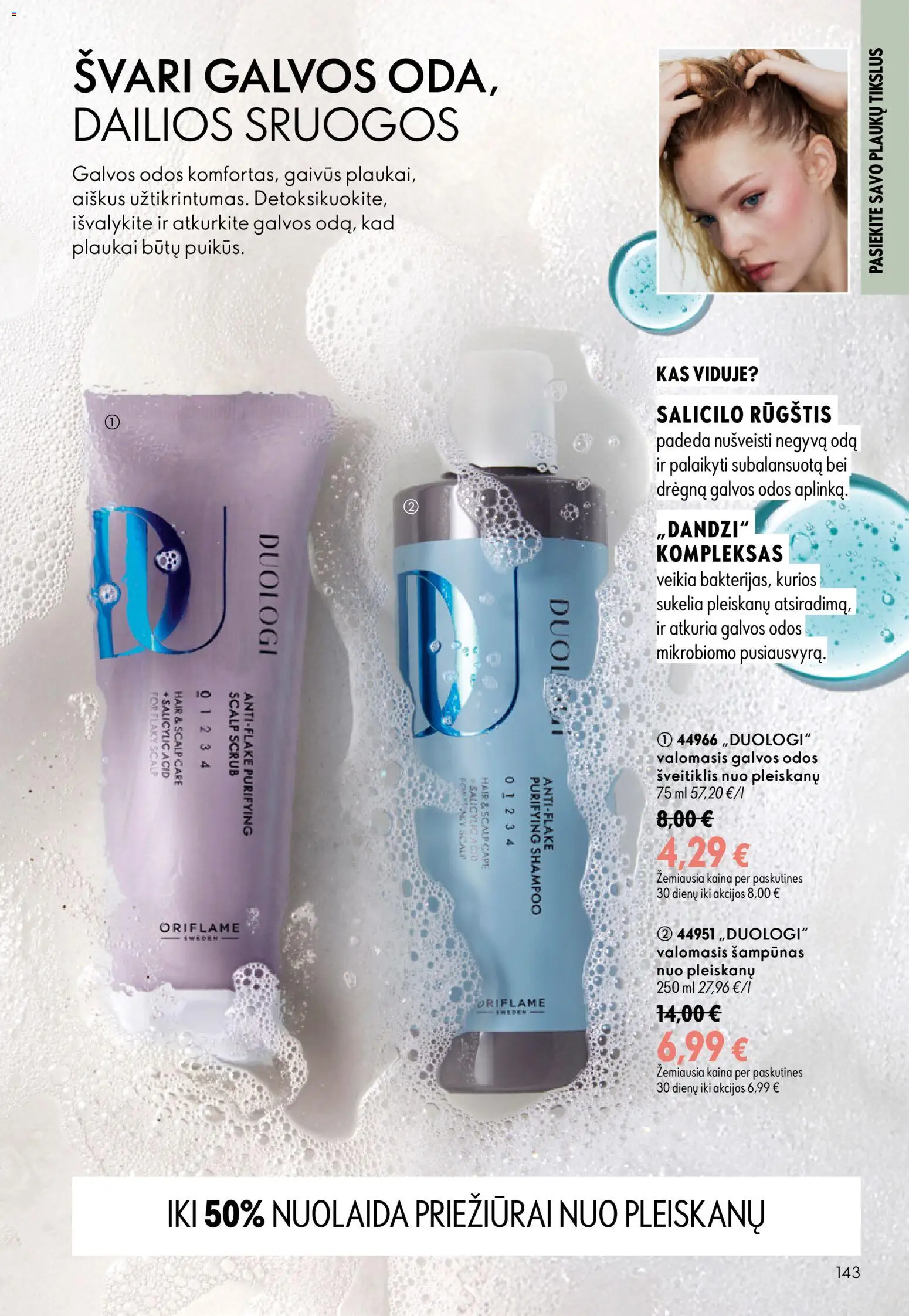 Oriflame akcijos nuo 2026.09.16 | Puslapis: 143 | Prekių: Šampūnas, Šveitiklis